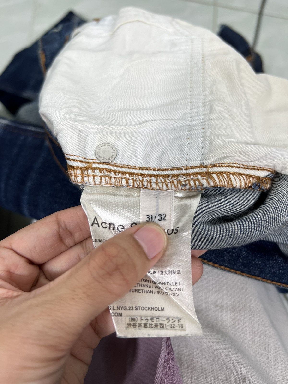 Acne Studios 🔥 DYED ACNE STUDIOS SLIM JEANS Size US 32 / EU 48 - 14 Thumbnail