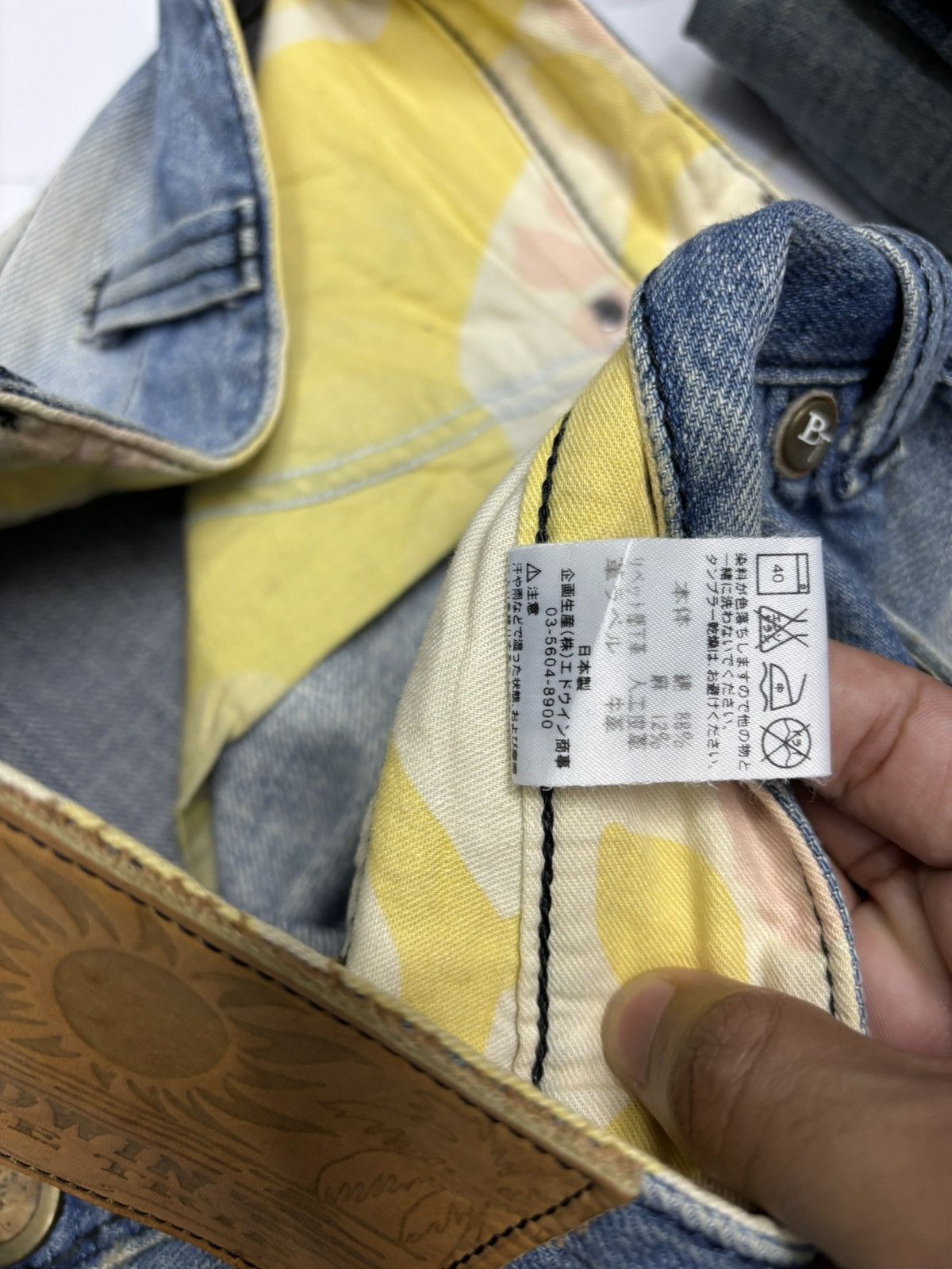 Edwin Flare Edwin Blue Trip Nice Faded Flare Denim Jeans Size US 34 / EU 50 - 12 Thumbnail