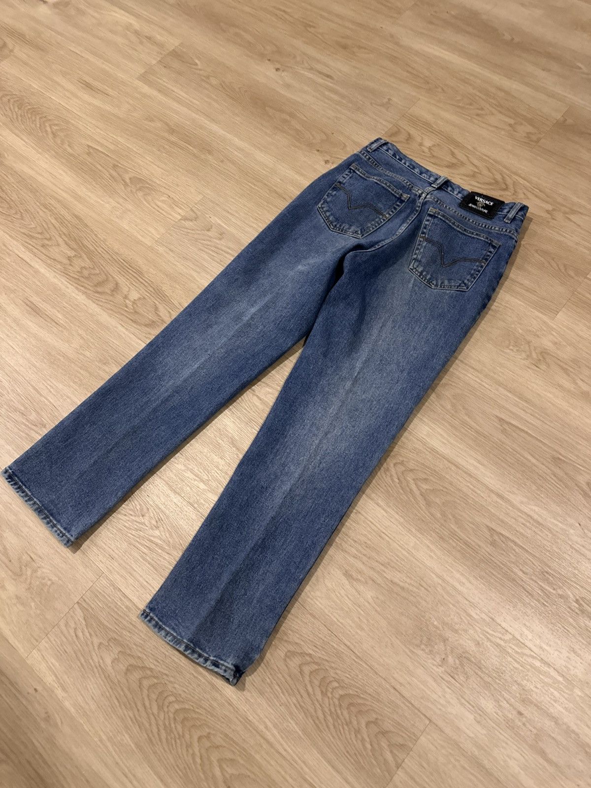 Versace Mens Vintage Versace jeans Couture pants denim luxury rare Size US 34 / EU 50 - 2 Thumbnail