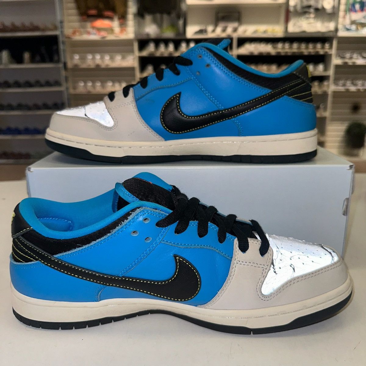 Nike Size 11 - Nike SB Dunk Low Pro QS Instant Blue Hero Size US 11 / EU 44 - 2 Thumbnail