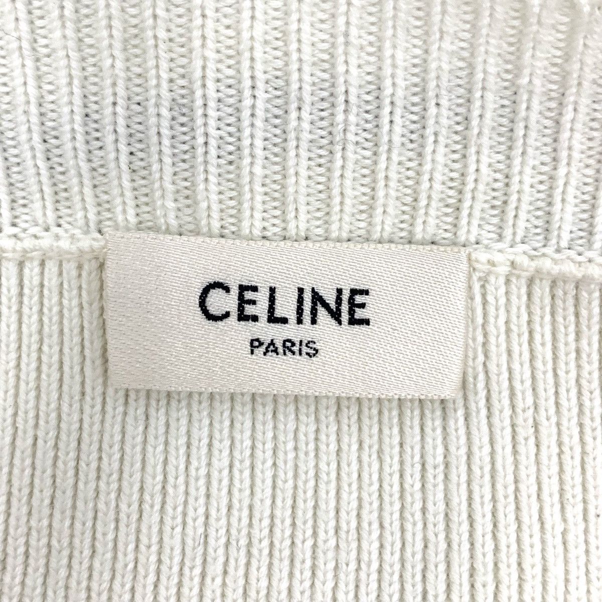 Celine Celine Color-blocked Striped Long Sleeve Knitwear K26WX Size S / US 4 / IT 40 - 5 Thumbnail