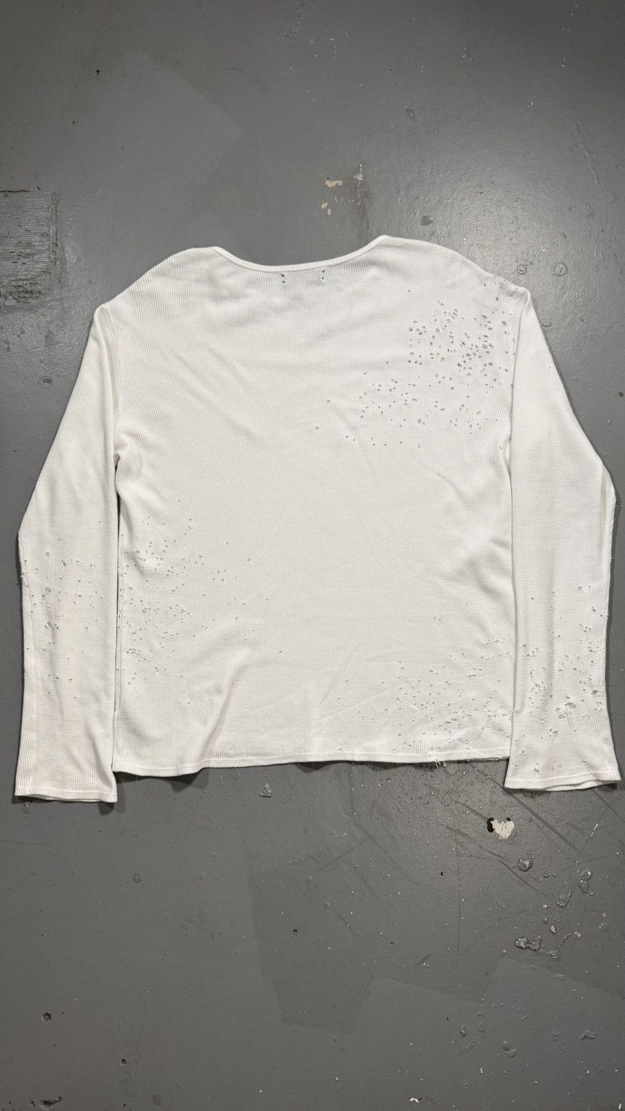 Amiri Amiri "gunshot thermal" longsleeve knitted thermal Size US XL / EU 56 / 4 - 2 Thumbnail