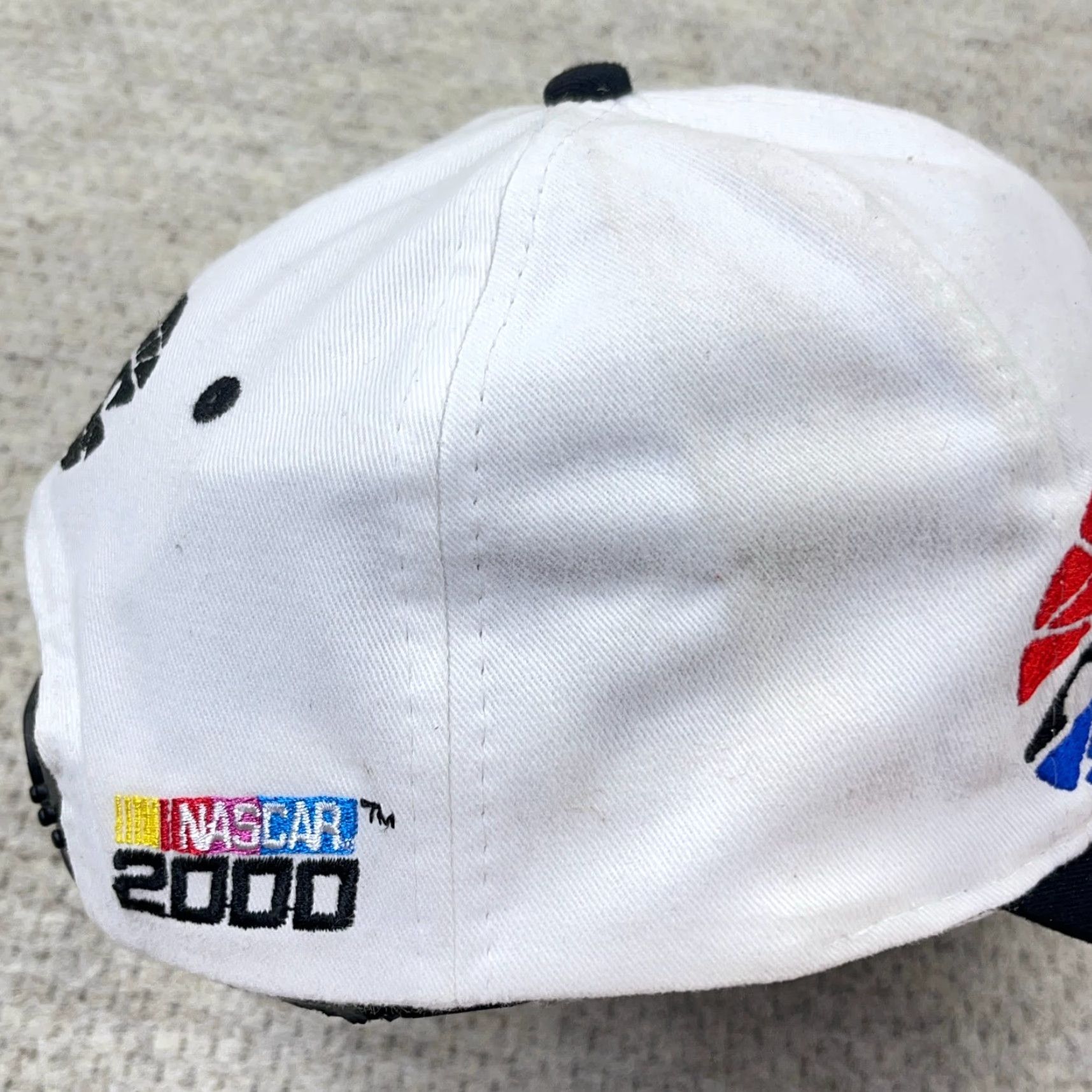 Vintage Vintage Chase NASCAR Hat Cap Snapback Big Logo Black Twill 80s 90s Retro American Mens Cap Snapback Hat Size ONE SIZE - 5 Thumbnail
