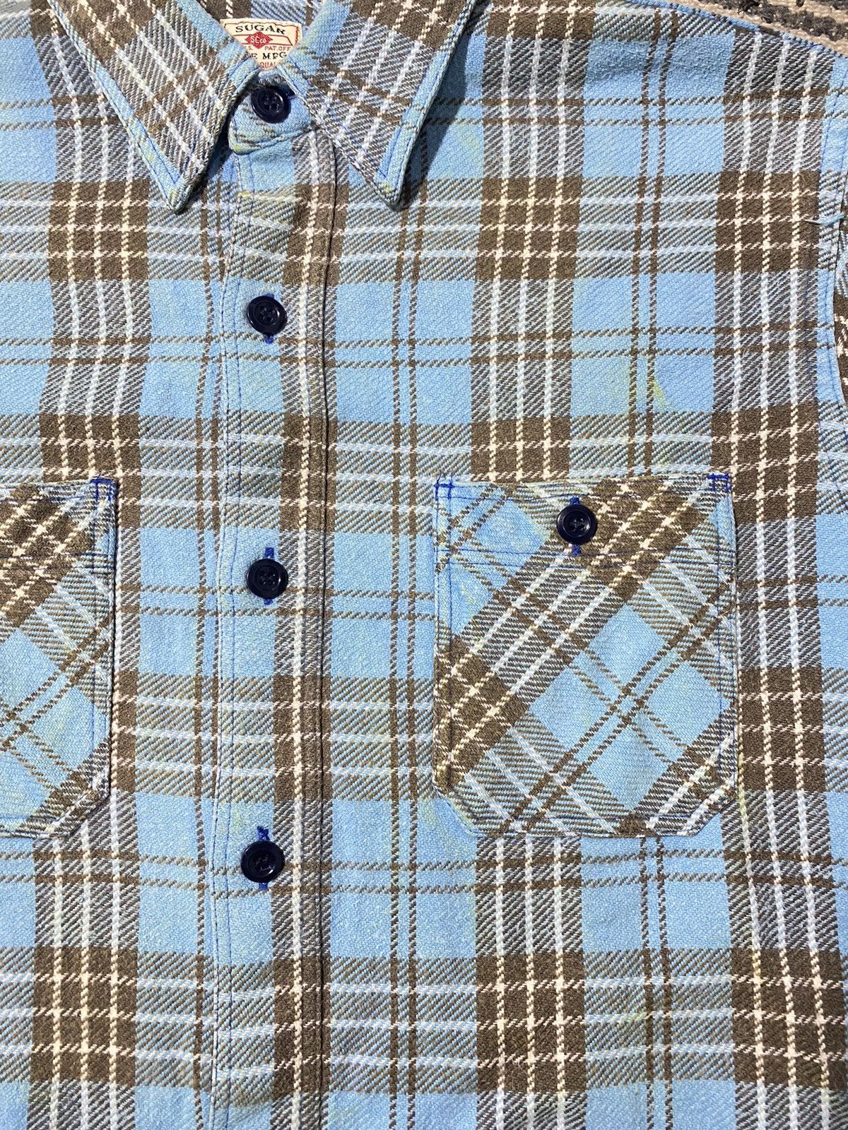 Sugar Cane Sugar Cane Flannel Shirt Size US M / EU 48-50 / 2 - 12 Thumbnail