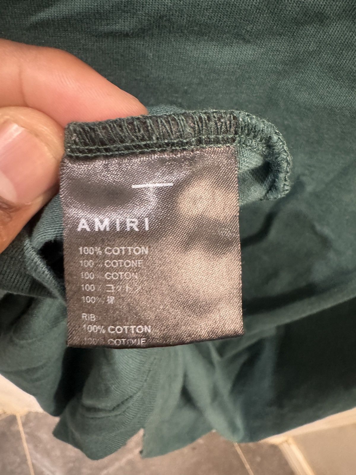 Amiri Amiri T-Shirt Size US L / EU 52-54 / 3 - 4 Thumbnail