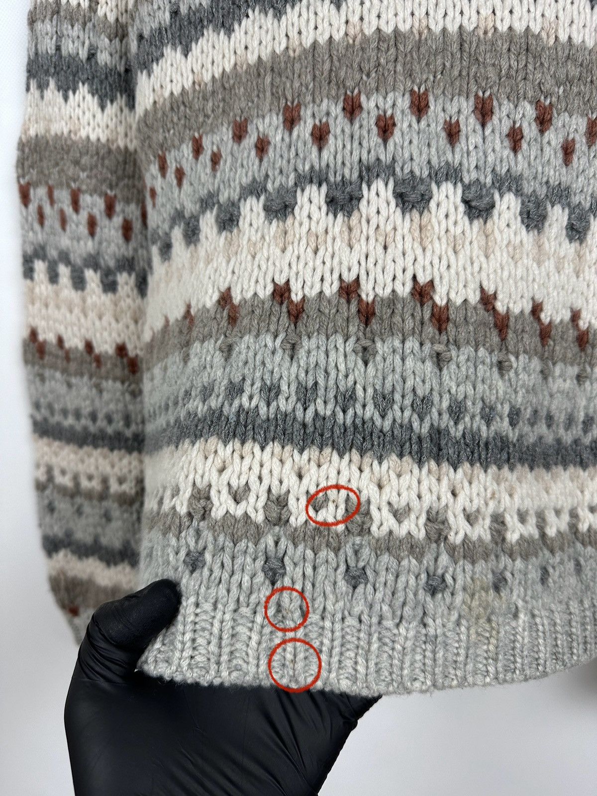Brunello Cucinelli Cashmere/Silk Cable Knit Sweater