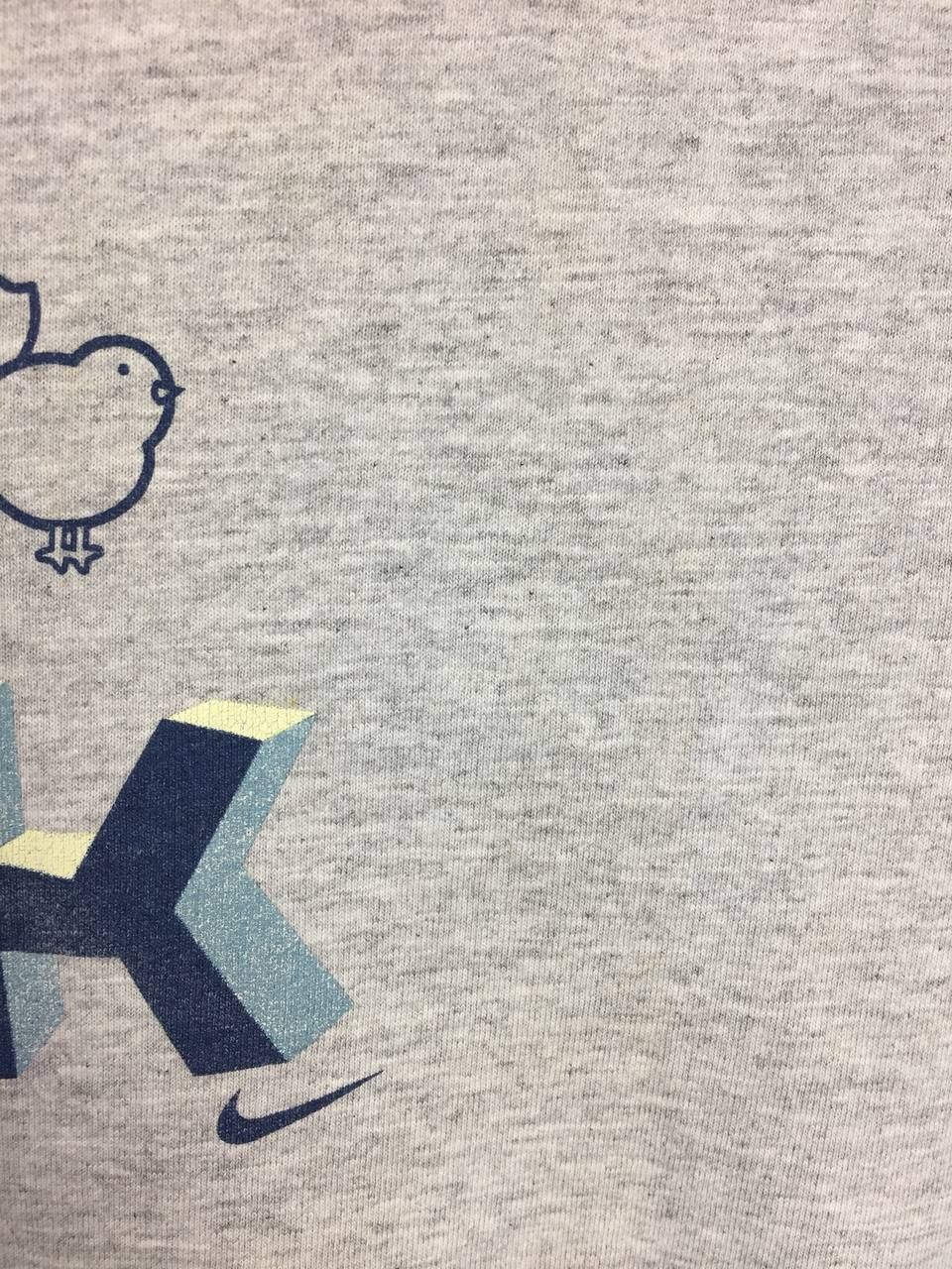 Nike Vtg 90s Distressed Nike "ROCK" Chicks Logo Spell Out Tee Size US M / EU 48-50 / 2 - 9 Thumbnail