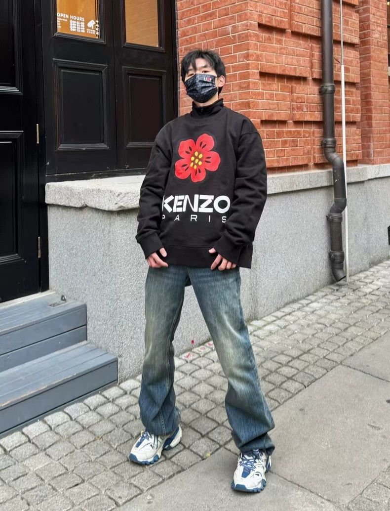 Kenzo KENZO Hibiscus hoodie Size US L / EU 52-54 / 3 - 3 Thumbnail