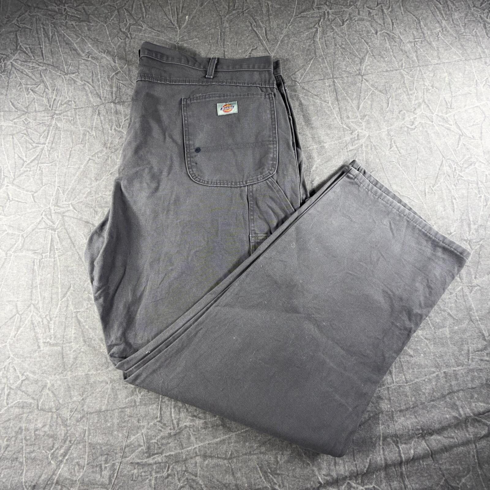 Dickies Dickies Pants Men's 44x32 Grey Carpenter Pants Size US 44 / EU 60 - 1 Thumbnail