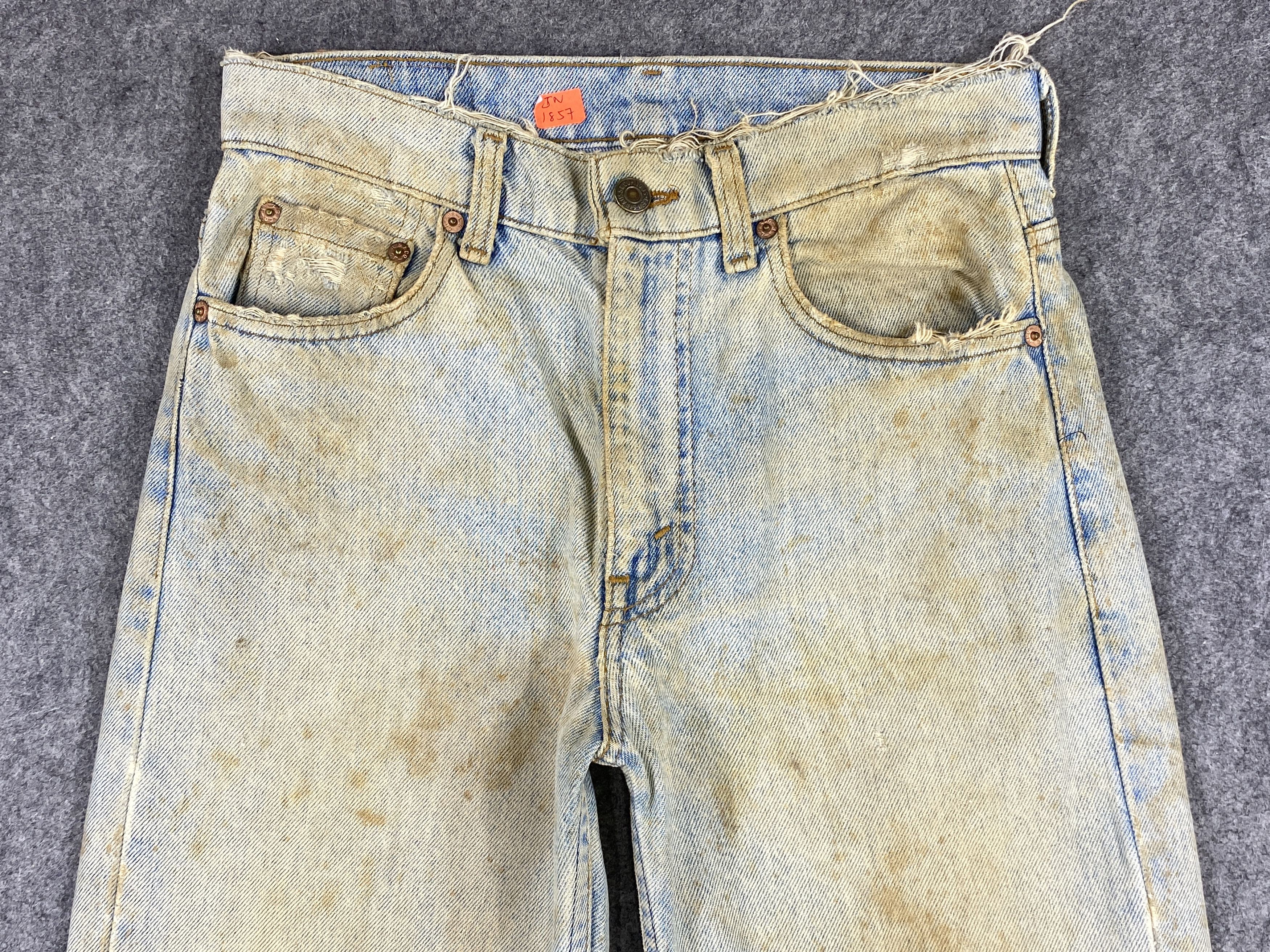 Levi's Rusty Light Blue Vintage Levi's 505 28x27.5 Denim -JN1857 Size US 28 / EU 44 - 3 Thumbnail