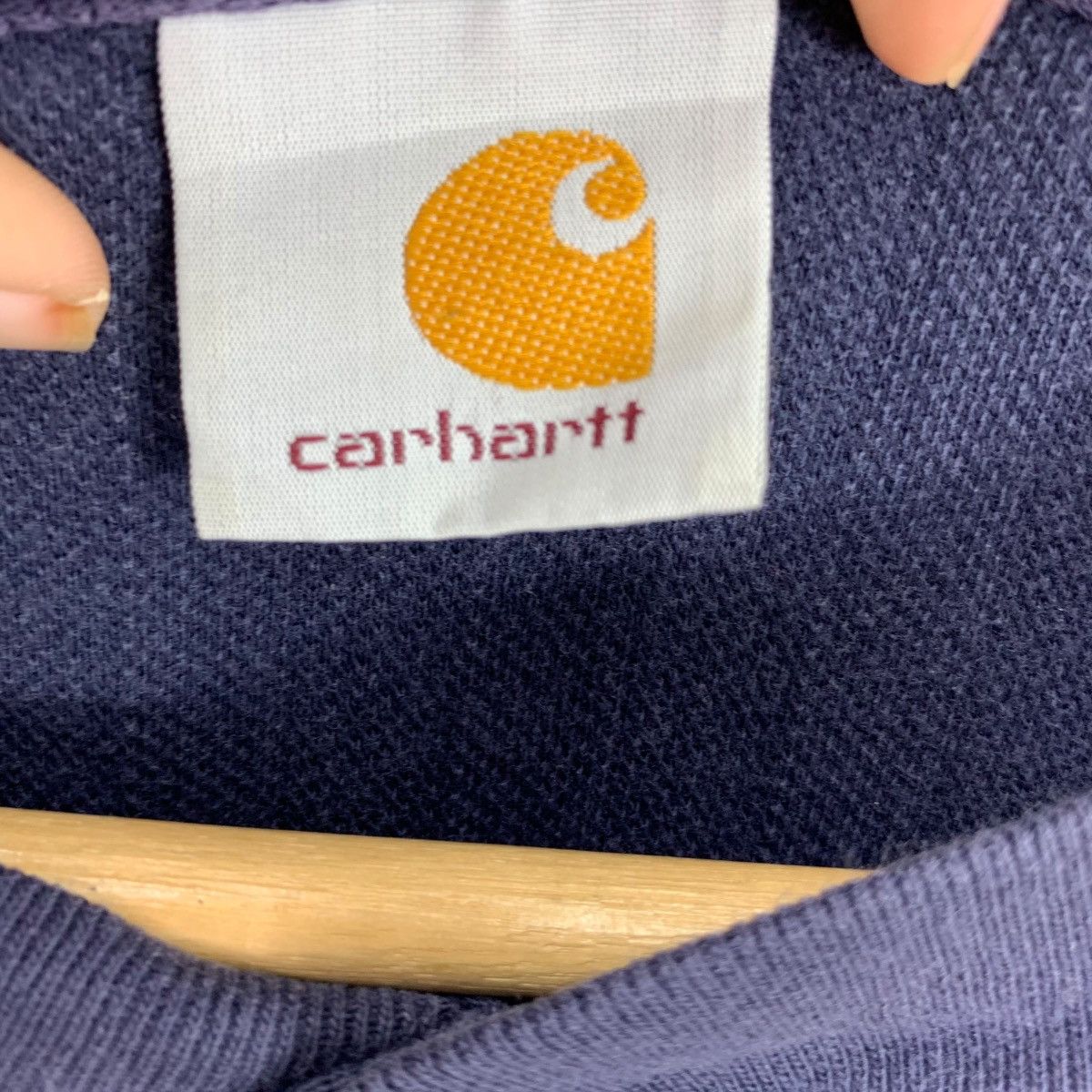 Carhartt Wip Vintage CARHARTT WIP Waffle Henley Baggy Tee Shirt Top Size XL / US 12-14 / IT 48-50 - 6 Thumbnail