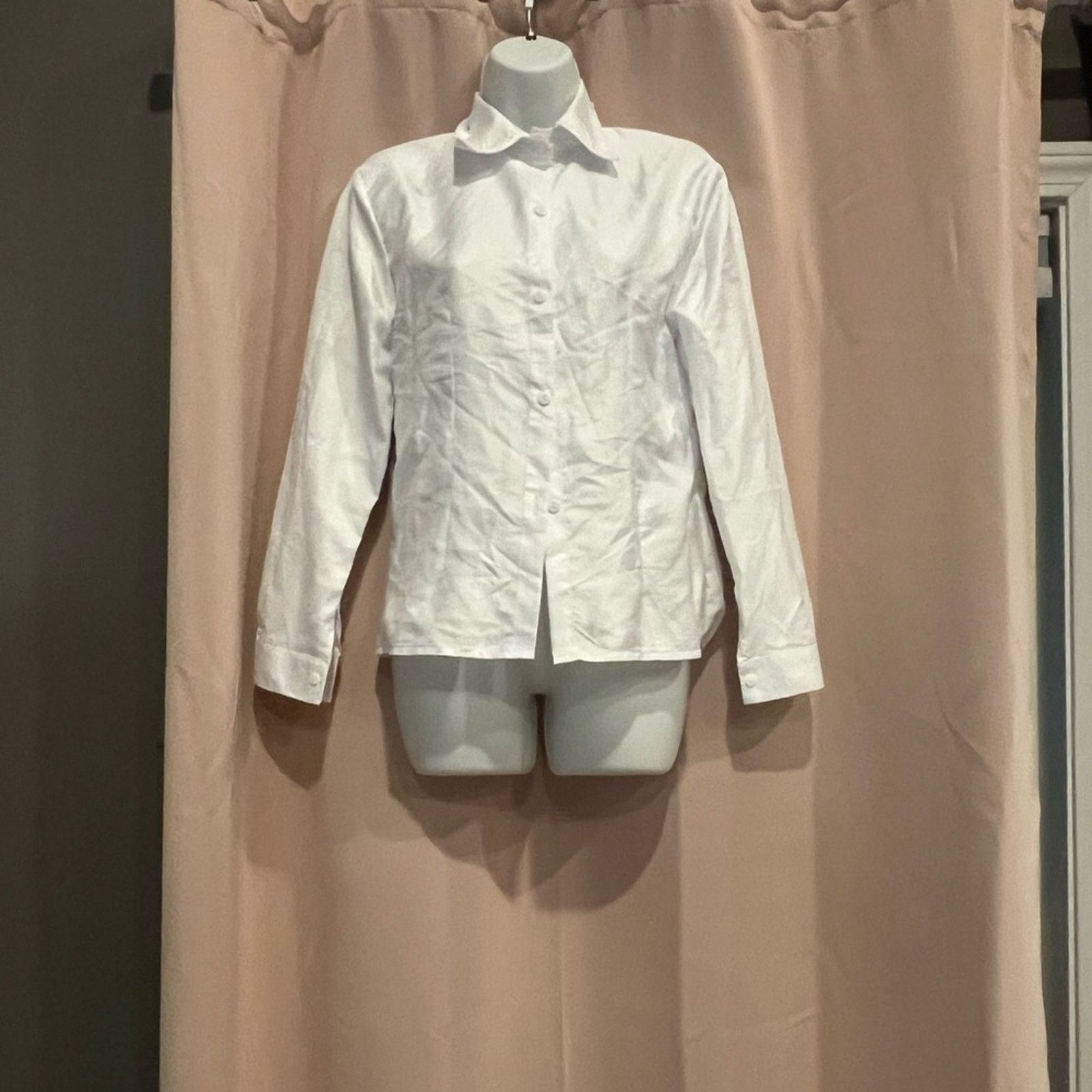 & Other Stories Women’s White Bangkok Button Down Shirt – Size M NWOT Size M / US 6-8 / IT 42-44 - 4 Thumbnail