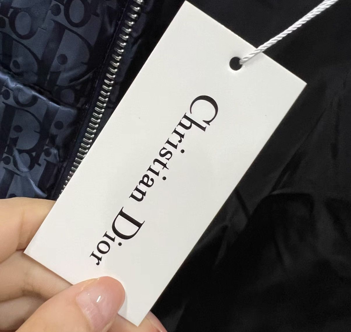 Dior Dior Navy Blue All-over Monogram Down Jacket J41 Size US S / EU 44-46 / 1 - 5 Thumbnail