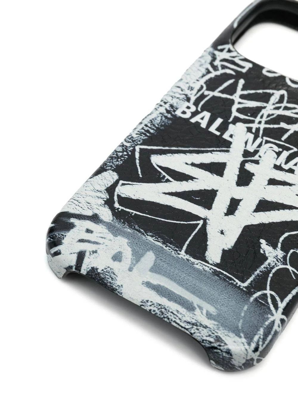 Balenciaga o1s1wg110824 Size: OS / Logo Print Iphone 13 Pro Phone Case Size ONE SIZE - 2 Thumbnail