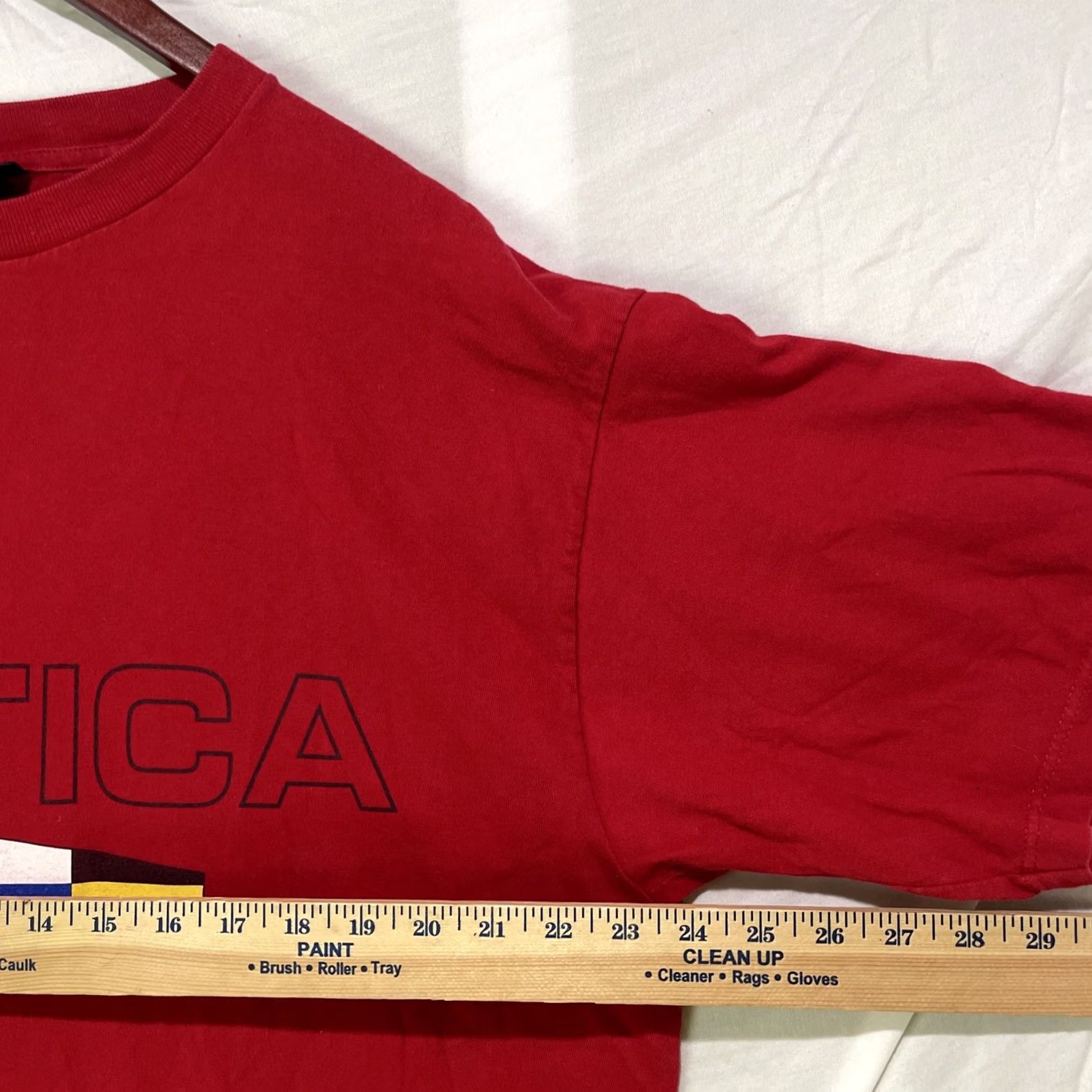 Nautica VINTAGE Nautica Shirt Mens XL Red Sailing Flags Nautical Preppy Made In USA Size US XL / EU 56 / 4 - 7 Thumbnail