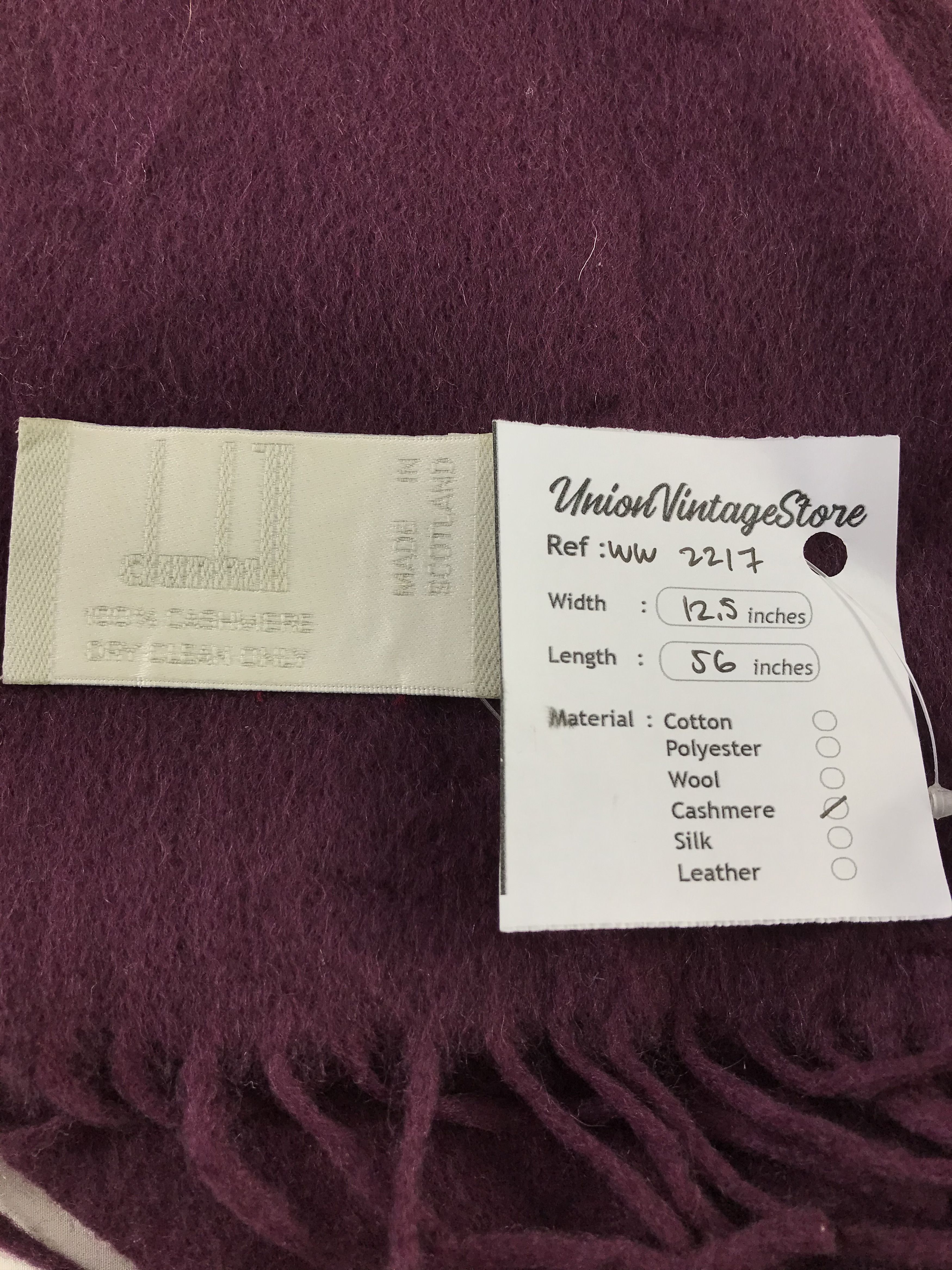 Alfred Dunhill × Vintage Alfred Dunhill Scarf / Muffler / Neckwear - WW2217 Size ONE SIZE - 5 Thumbnail