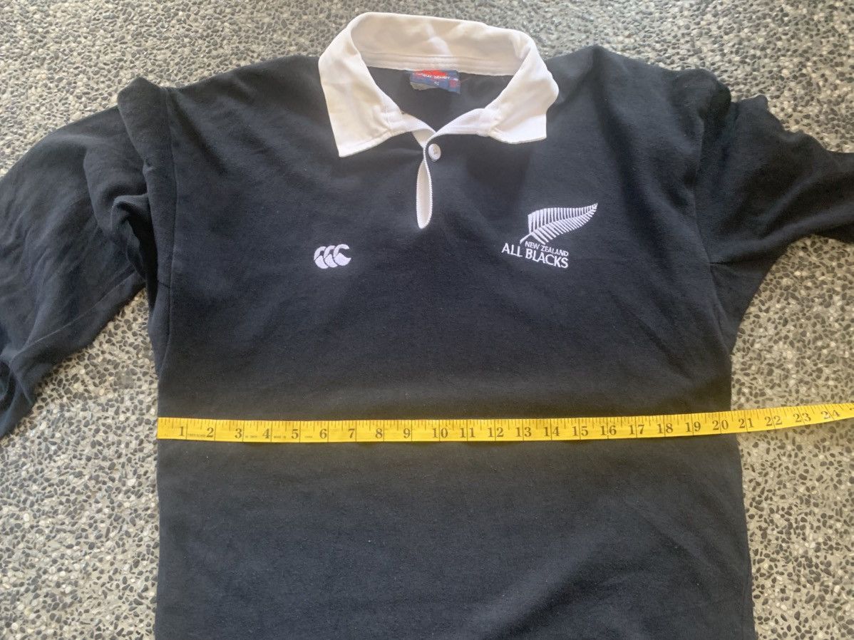 Canterbury of New Zealand × Vintage Vintage 90s Canterbury Of New Zealand All Blacks Rugby Shirt Size US L / EU 52-54 / 3 - 8 Thumbnail