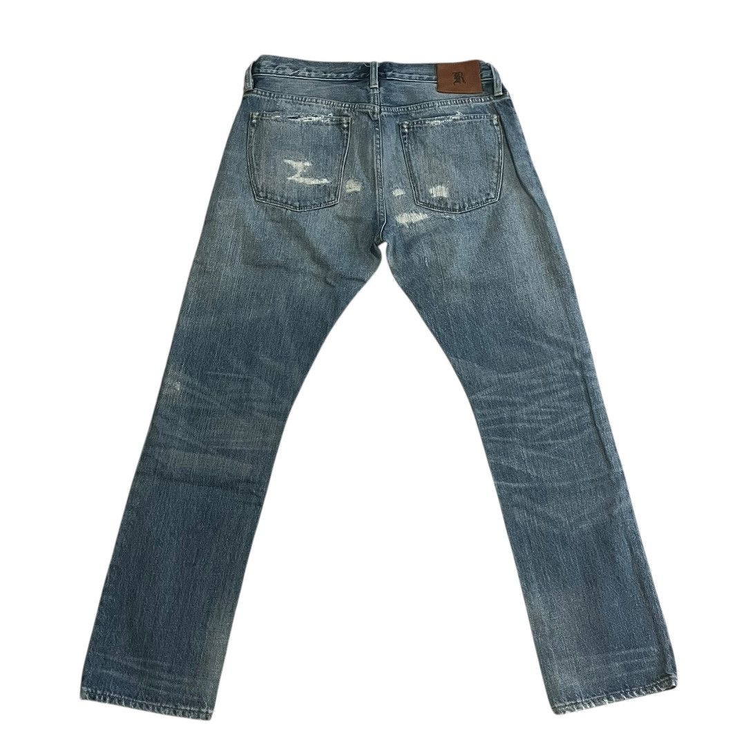 Rugby Ralph Lauren VINTAGE Rugby Ralph Lauren Distressed Denim Jeans 33x32 Size US 33 - 6 Thumbnail