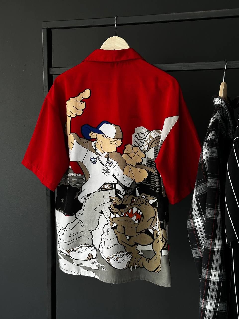 Rap Tees × Vintage Vintage Rap Camp Collar Printed Shirt Size US L / EU 52-54 / 3 - 6 Thumbnail
