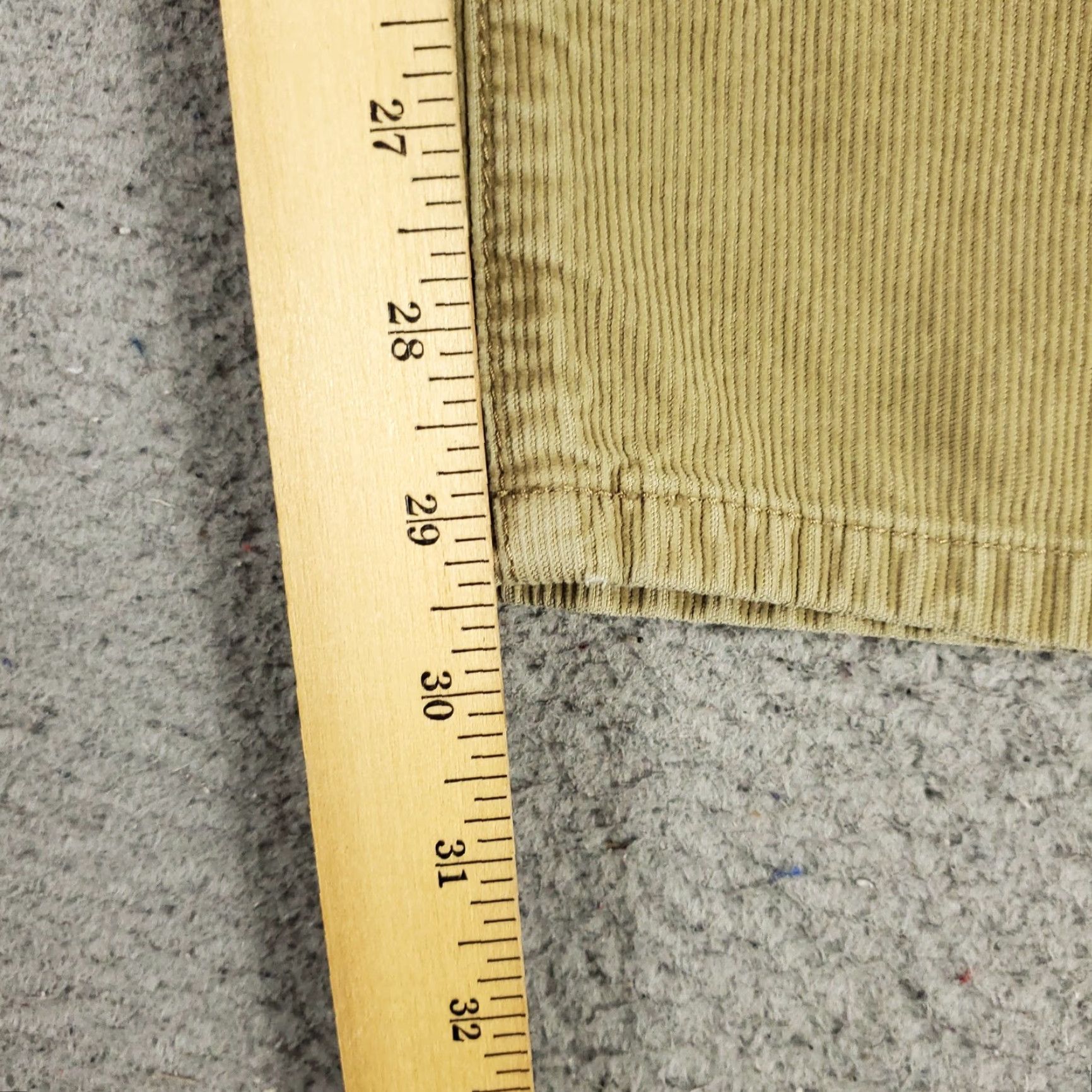 Polo Ralph Lauren VINTAGE Ralph Lauren Jeans Men 38x30 Corduroy Five Pocket Casual Khaki Beige Classic Size US M / EU 48-50 / 2 - 5 Thumbnail