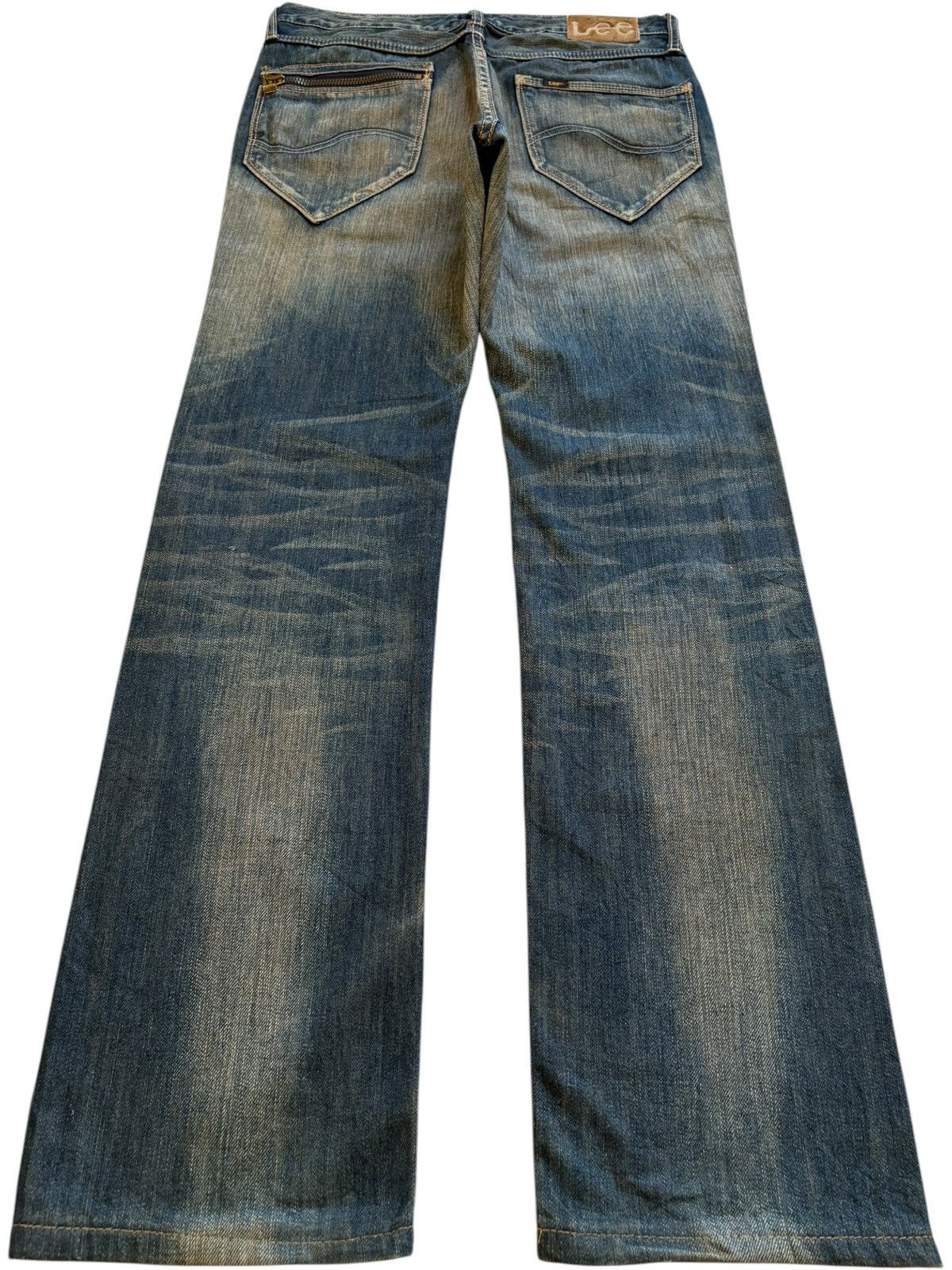Lee Vintage 90s Lee Mud Wash Loose Jeans Size US 32 / EU 48 - 2 Thumbnail