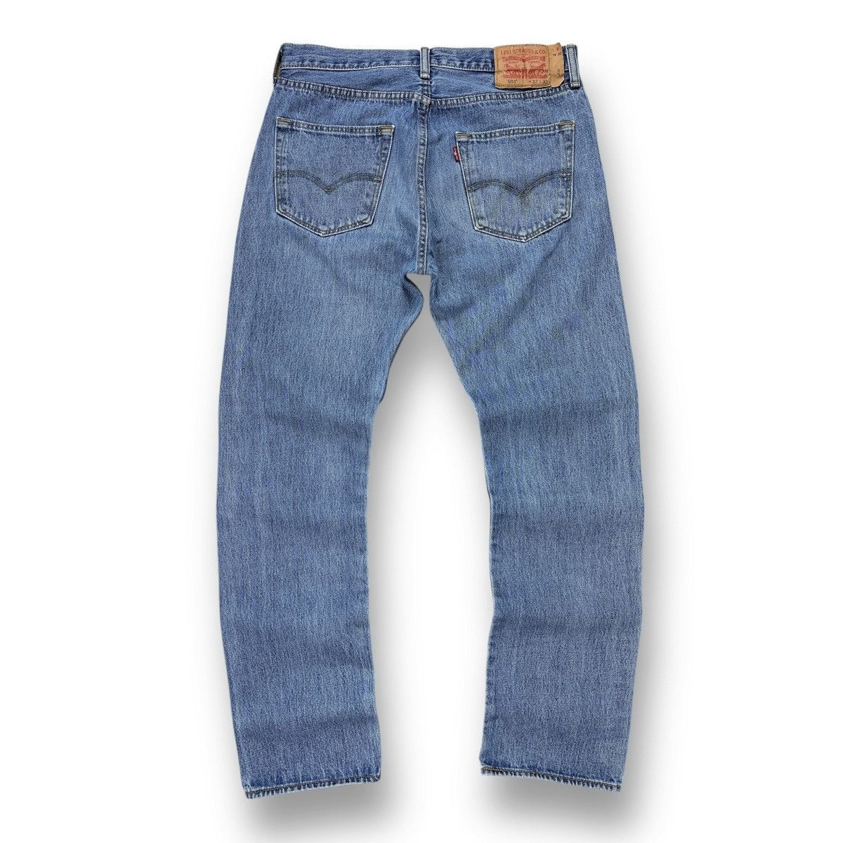 Levi's Vintage Levis 501 Jeans Washed Blue Denim Men’s Size W32 L32 Size US 32 / EU 48 - 1 Thumbnail