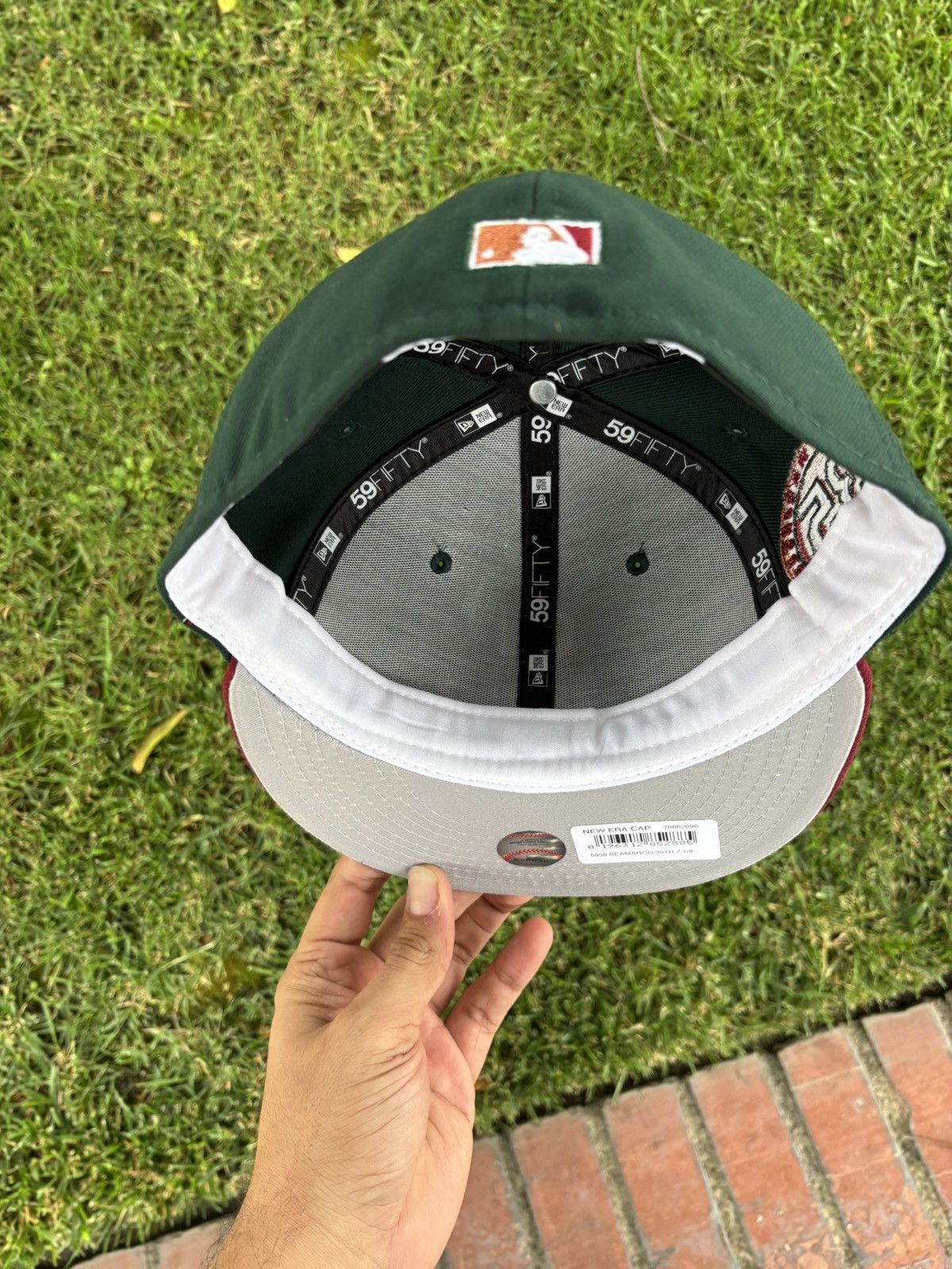 Topperz Topperz Exclusive Seattle Mariners TwoTone Fitted 71/4 Size ONE SIZE - 5 Thumbnail