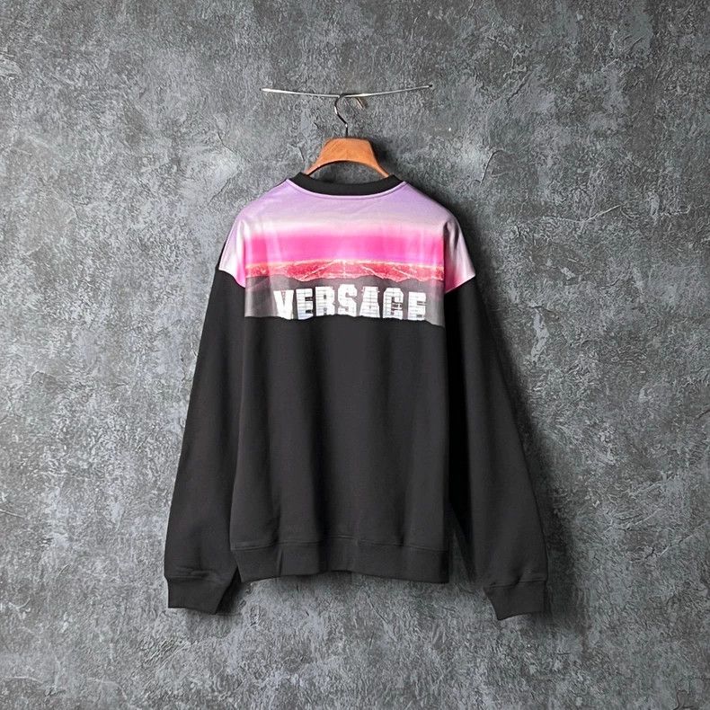 Versace Versace Black cotton crew neck sweatshirt Size US XS / EU 42 / 0 - 2 Thumbnail
