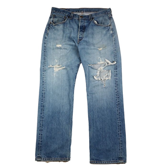 Levi's Levi’s 501 Levi's x Brook Brothers Dry Scrapted | Grailed
