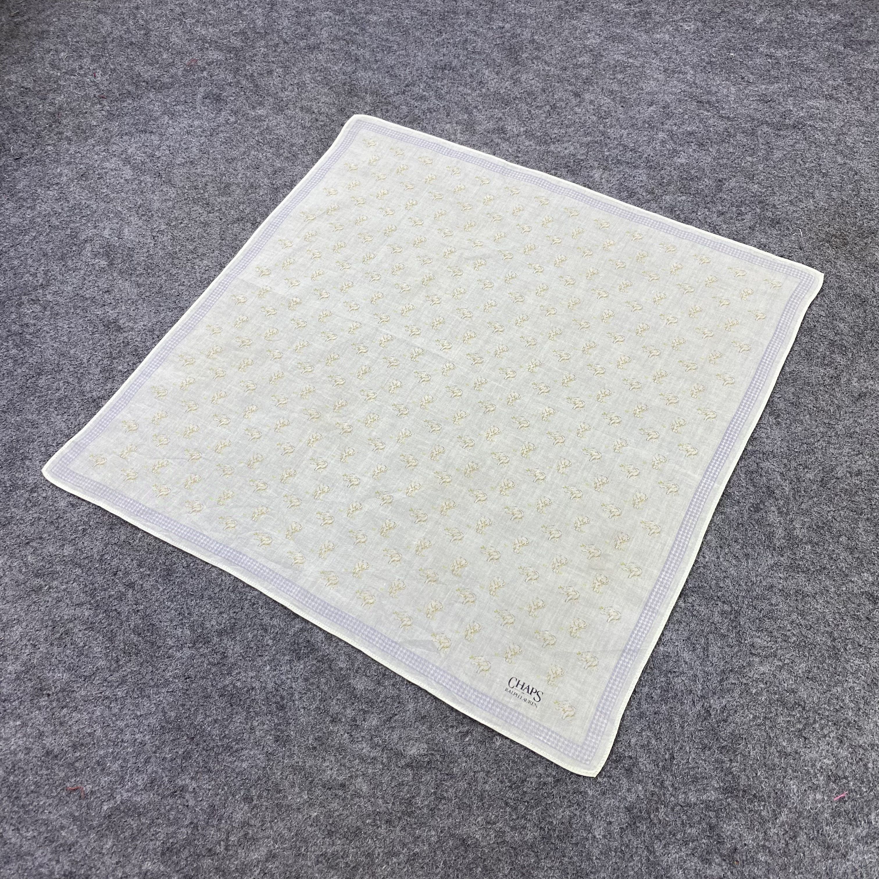 Chaps Ralph Lauren Chaps Ralph Lauren Handkerchief /Bandana /Neckerchief-B2357 Size ONE SIZE - 4 Thumbnail