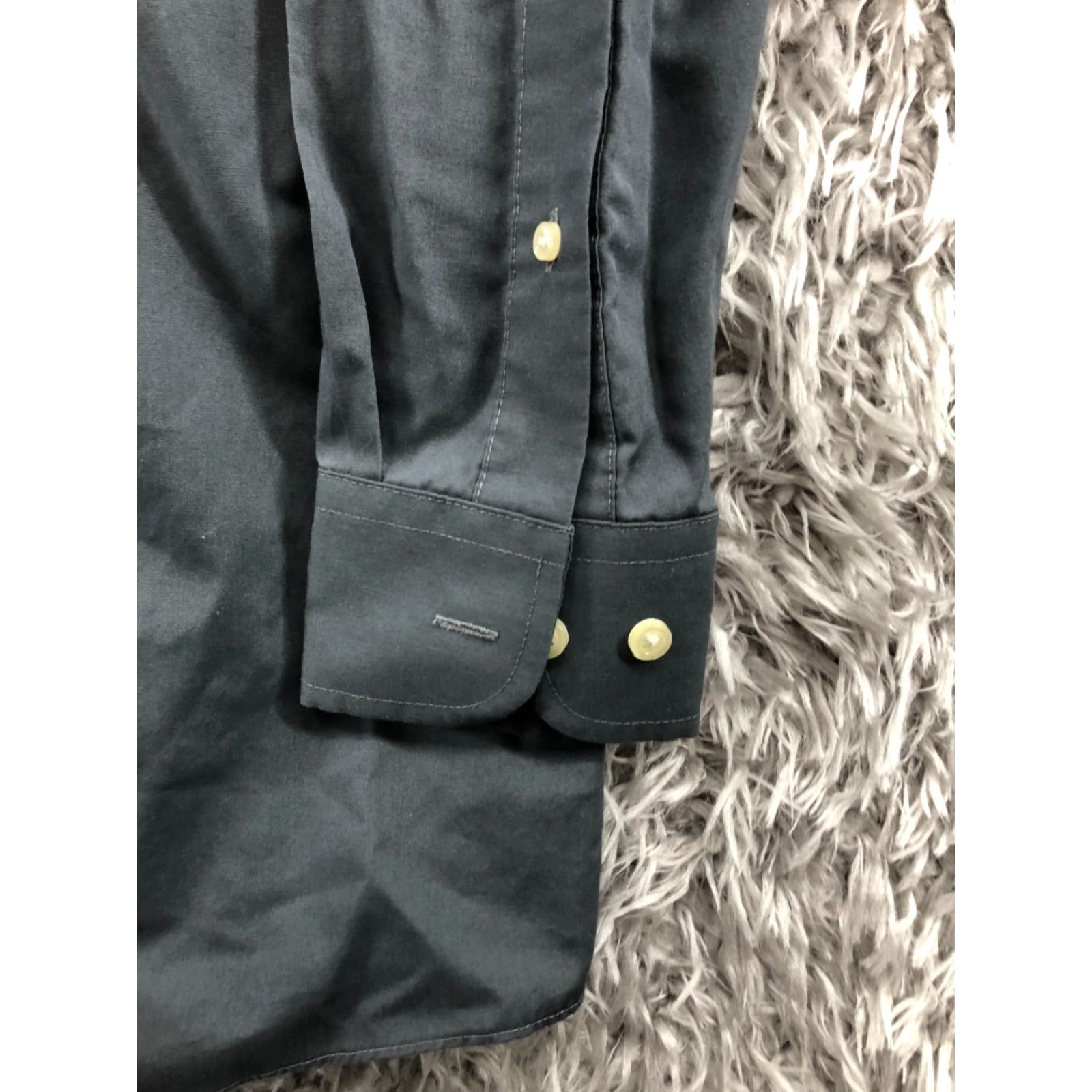 Stafford **Stafford Mens Regular Fit Long Sleeve Gray Spread Collar Button-Up** User: Stafford Mens Regular Fit Long Sleeve Gray Spread Collar Button-Up Size US L / EU 52-54 / 3 - 3 Thumbnail