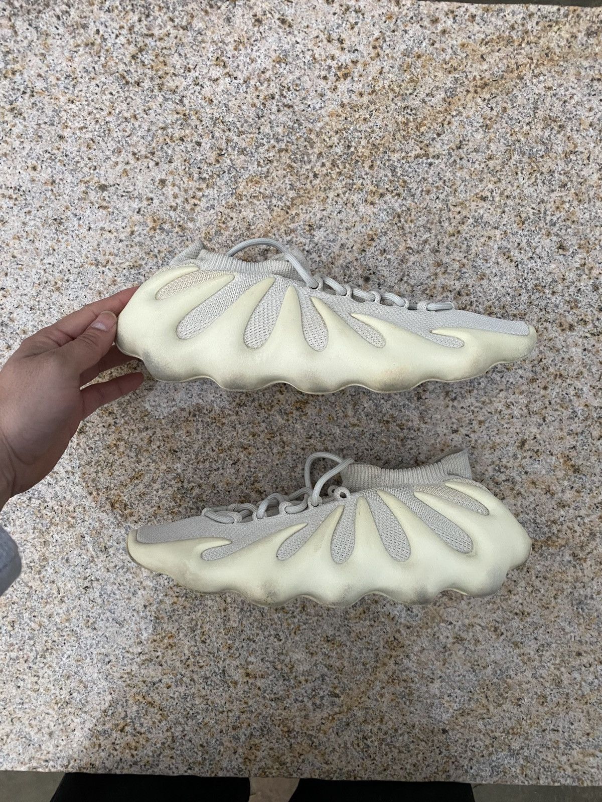 Adidas Adidas Yeezy 450 Cloud White H68038 Men's Size 11 Used Size US 11 / EU 44 - 1 Thumbnail