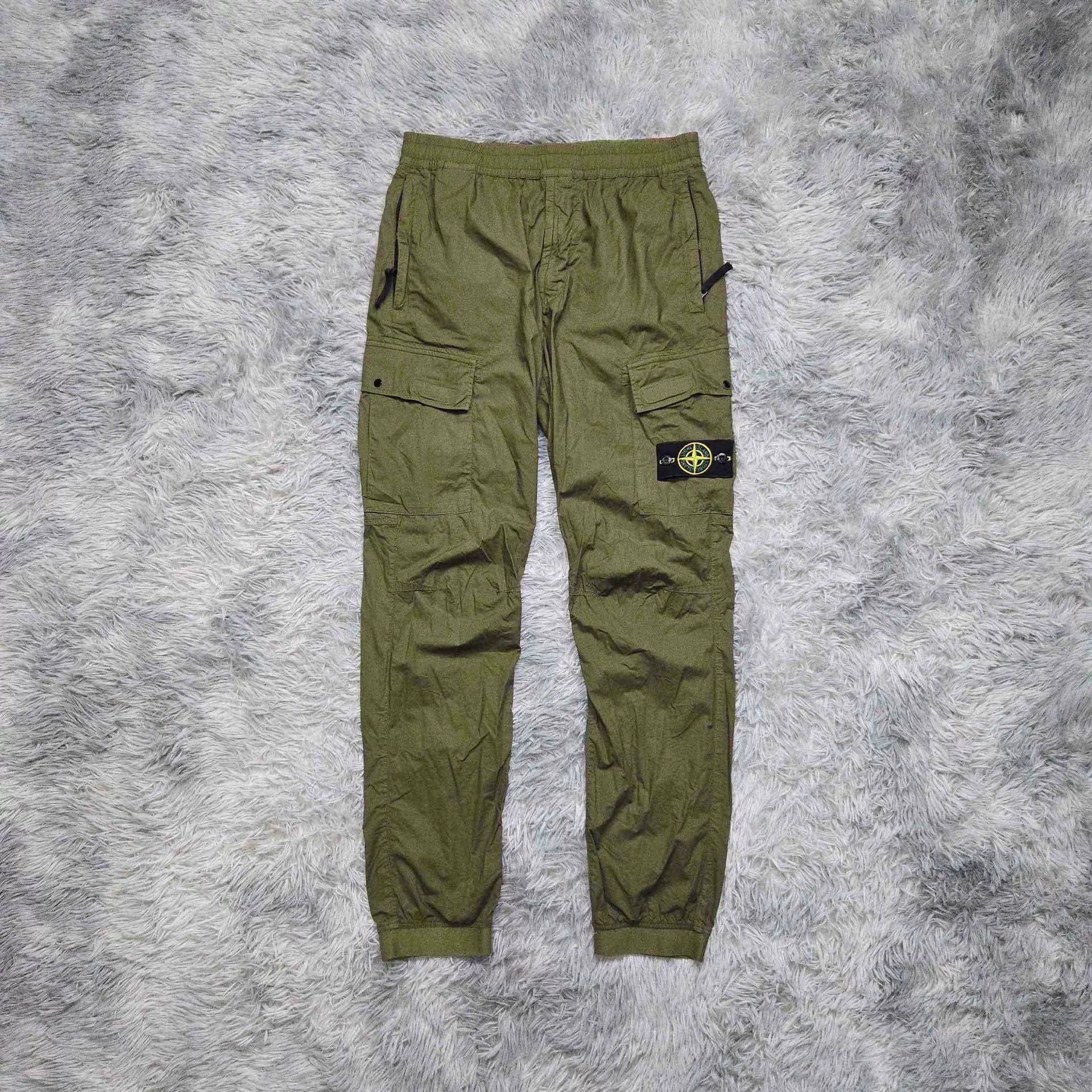 Stone Island Stone Island Green Pants Casual Size US 30 / EU 46 - 1 Thumbnail