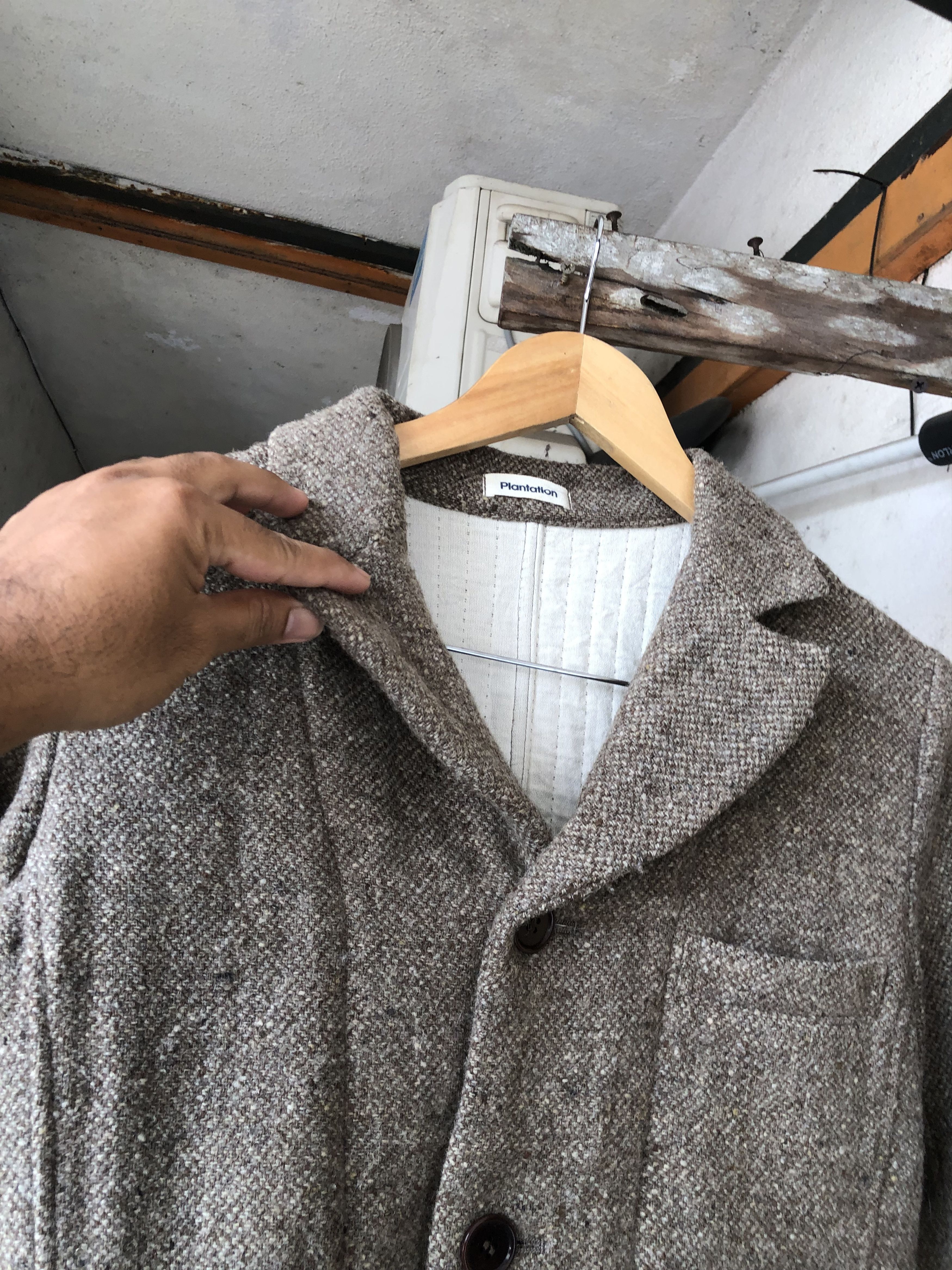 Issey Miyake Issey Miyake Plantation Vintage Style Wool Jacket Size M / US 6-8 / IT 42-44 - 7 Thumbnail