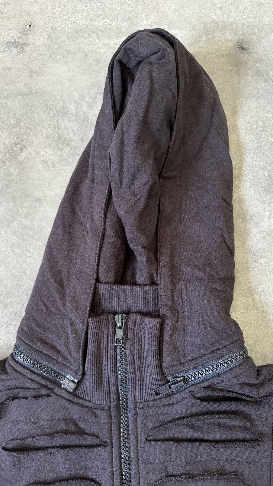 Japanese Brand VINTAGE JAPANESE PUNK AVANT GARDE HOODIE Size M / US 6-8 / IT 42-44 - 6 Thumbnail