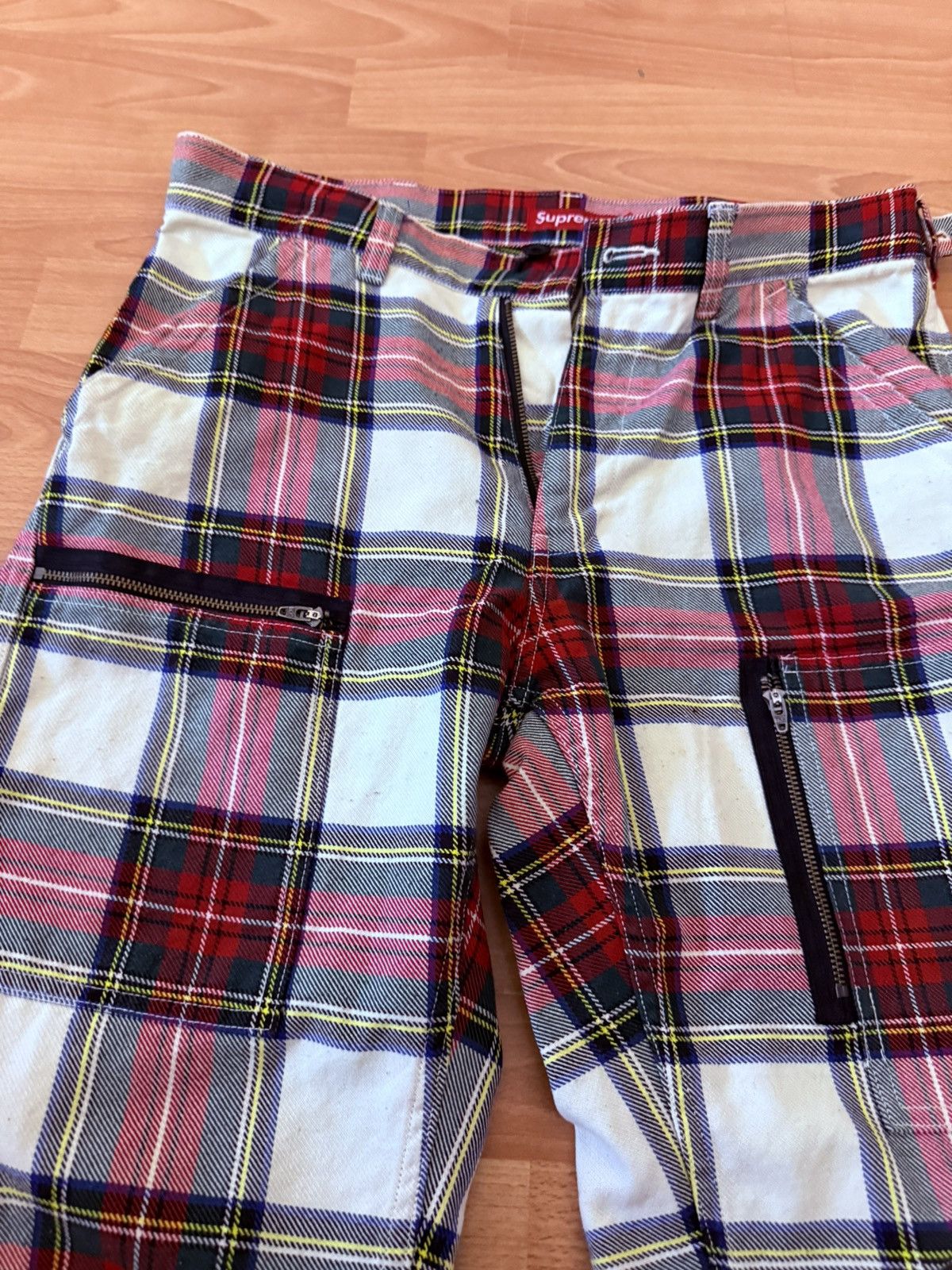 Supreme Supreme Cargo Flight Pants Size 32 Tartan Plaid SS14 Size US 32 / EU 48 - 8 Thumbnail