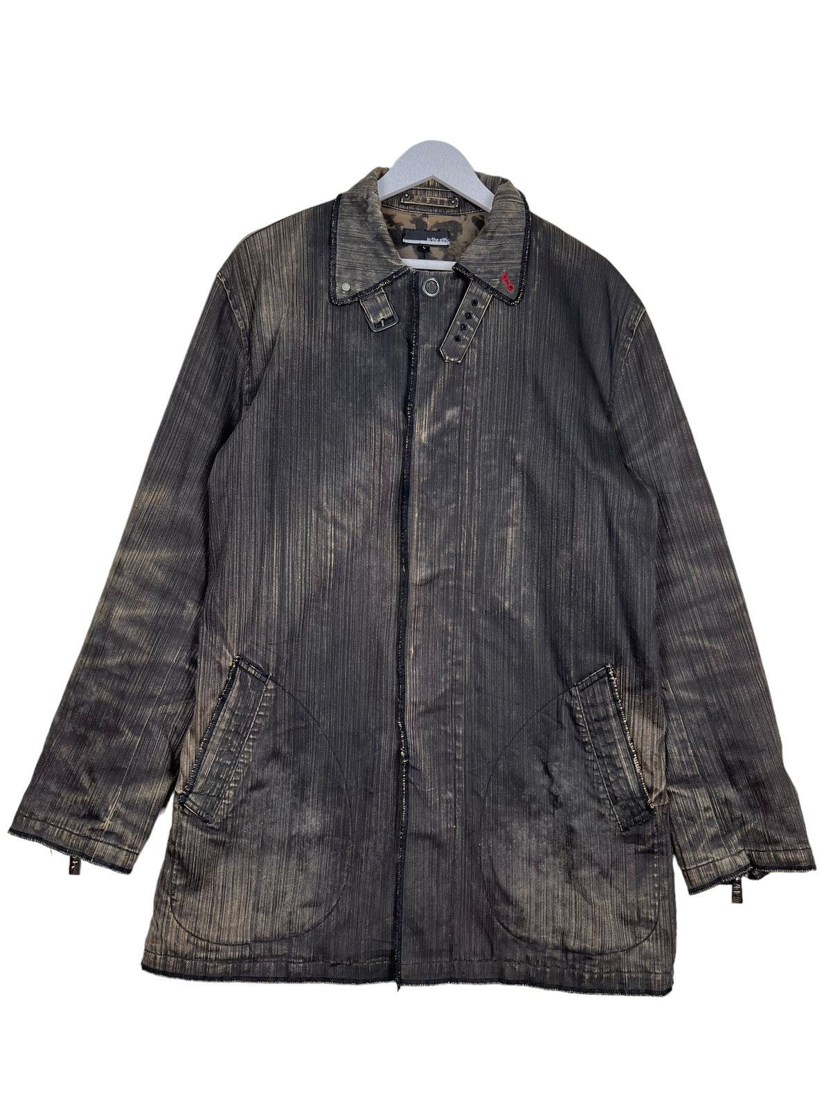 If Six Was Nine × In The Attic × Le Grande Bleu (L.G.B.) 🔥 IN THE ATTIC DYED DENIM JACKET Size US M / EU 48-50 / 2 - 2 Thumbnail