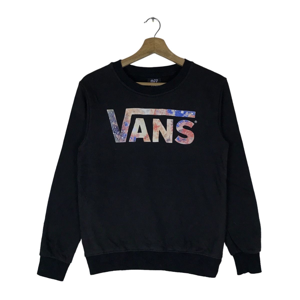 Vans Vintage Vans Spell Out Pullover Jumper Sweatshirt Size US M / EU 48-50 / 2 - 1 Thumbnail