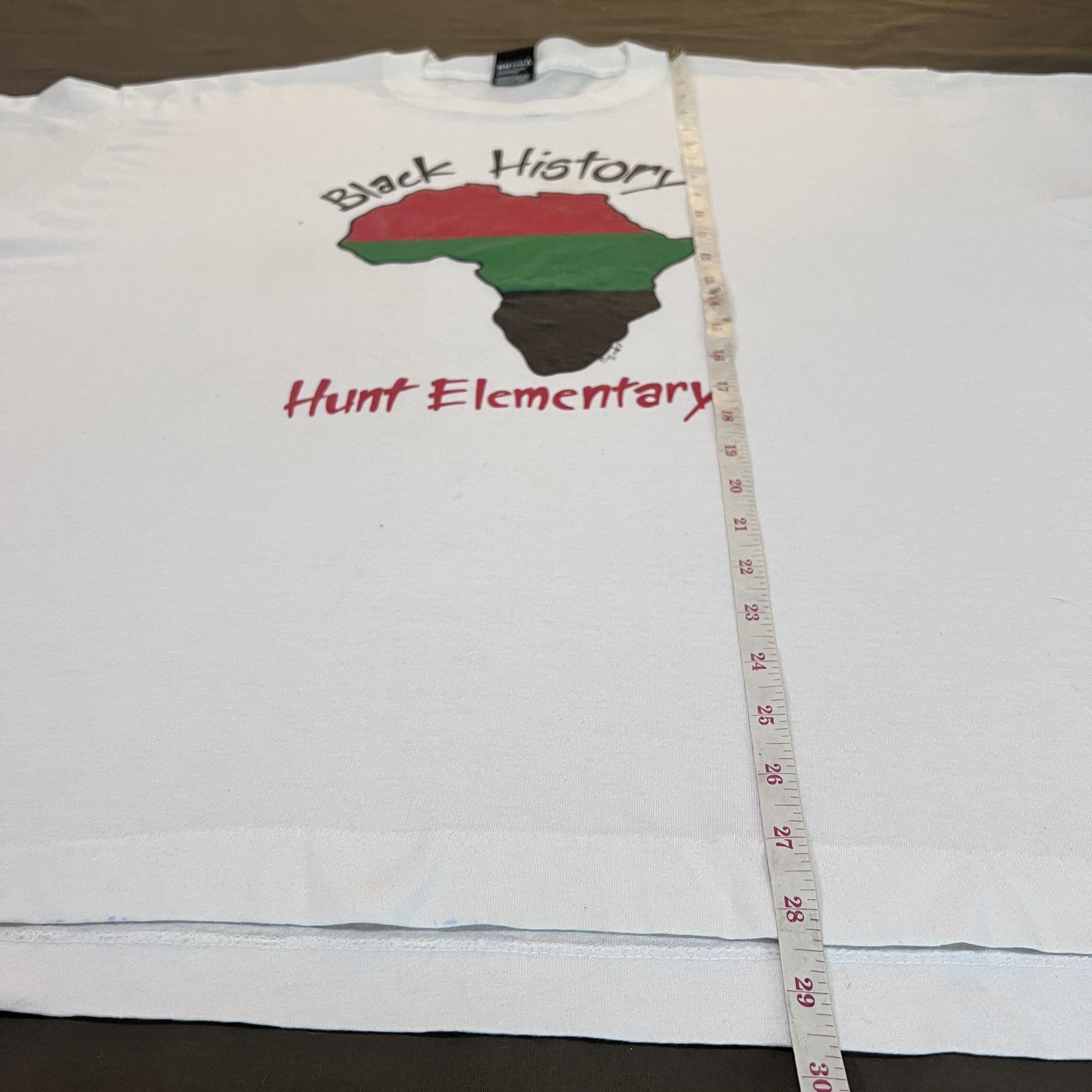 Rap Tees × Vintage Vintage black History Hunt Elementary 3XL African Americans Size US XXL / EU 58 / 5 - 9 Thumbnail