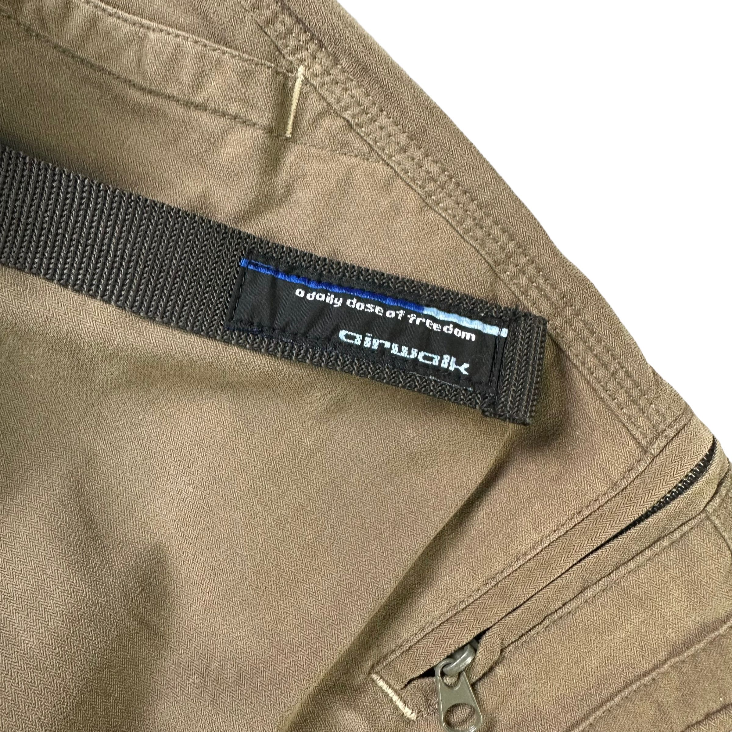 Airwalk AIRWALK MULTIPOCKET BELTED CARGO PANTS #7466-147 Size US 35 - 5 Thumbnail