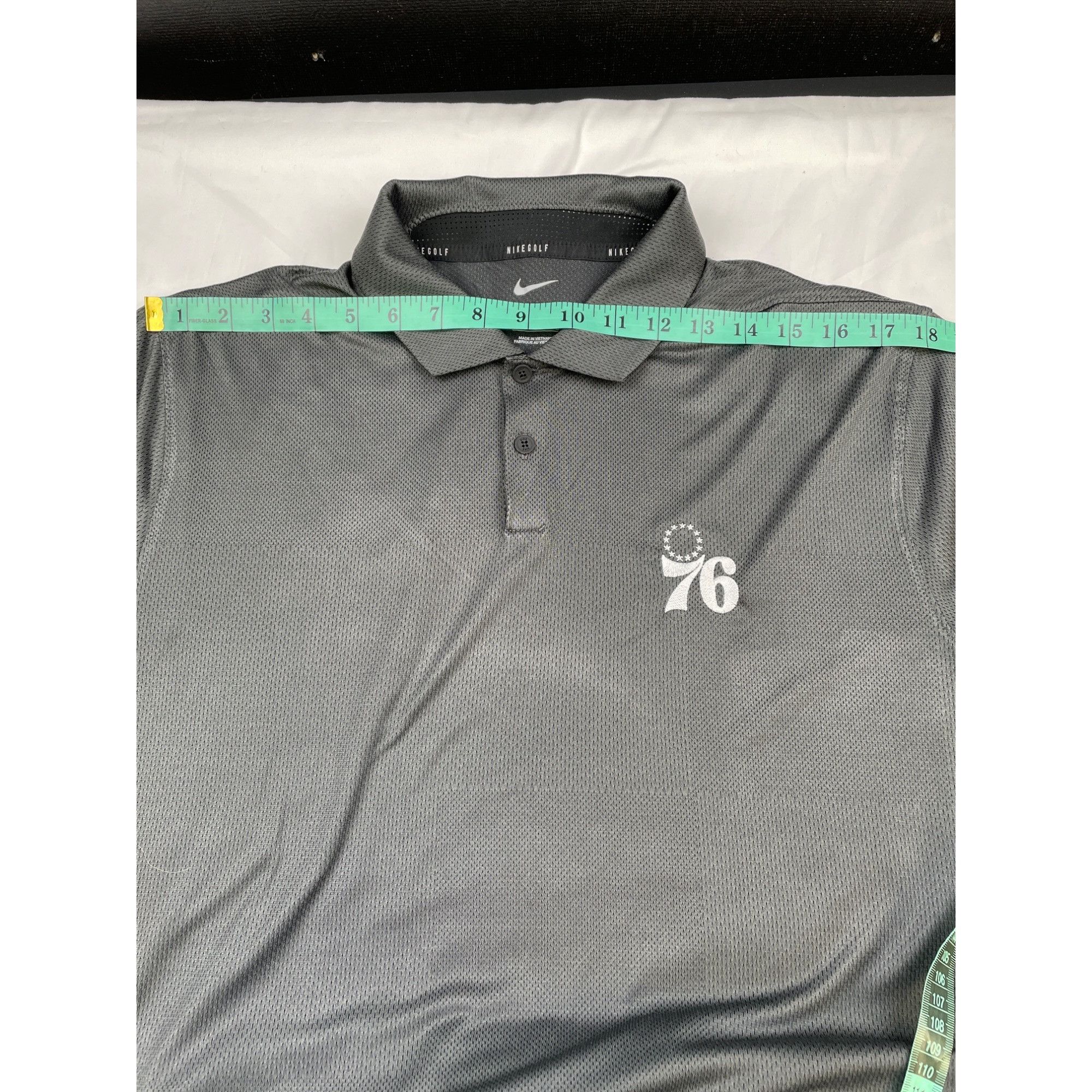 Nike Nike Golf Polo Men's Shirt, Short Sleeve, Gray, Dri Fit Siz Size US L / EU 52-54 / 3 - 7 Thumbnail