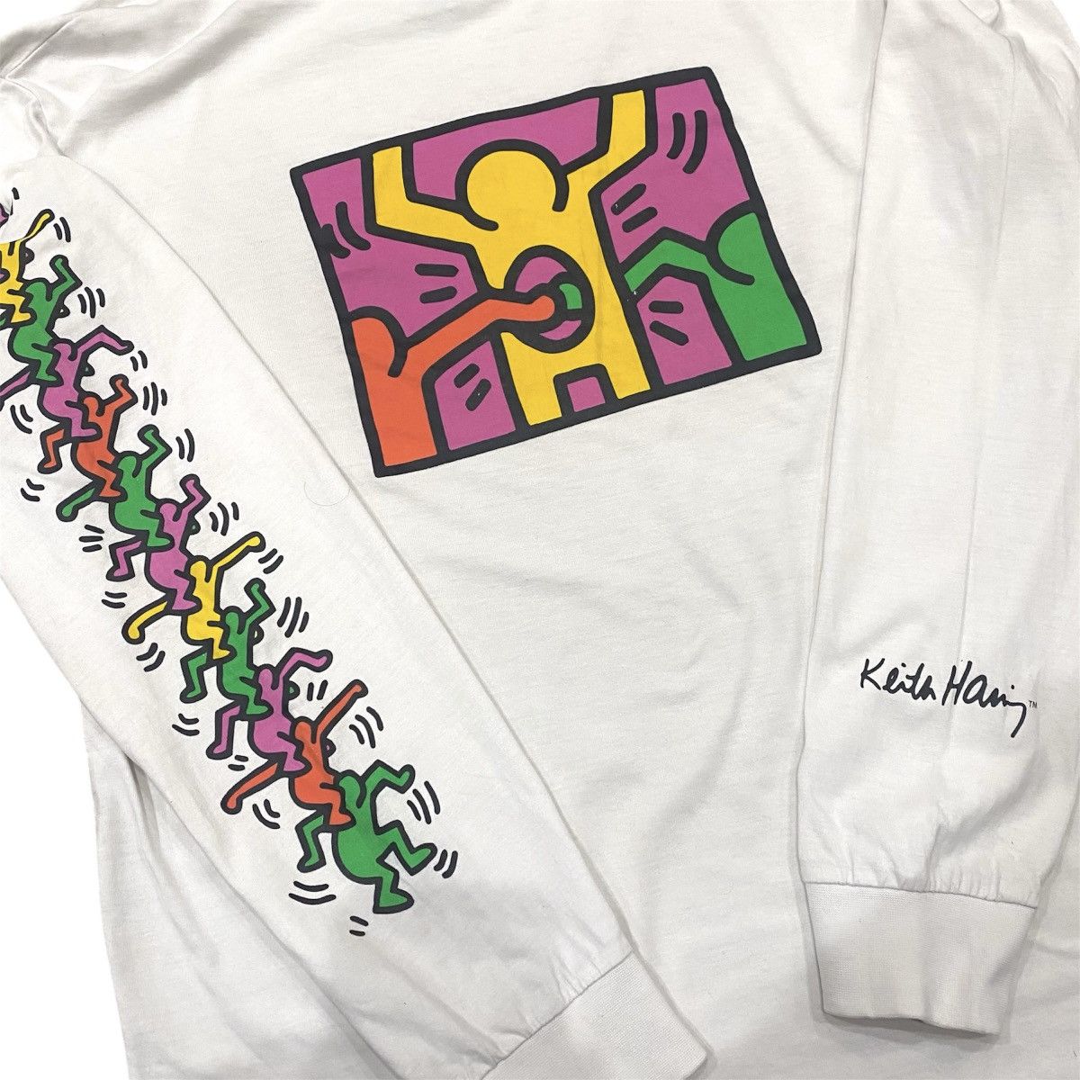 H&M × Keith Haring Keith Haring Art H&M Longsleeves Tshirt Size US M / EU 48-50 / 2 - 4 Thumbnail