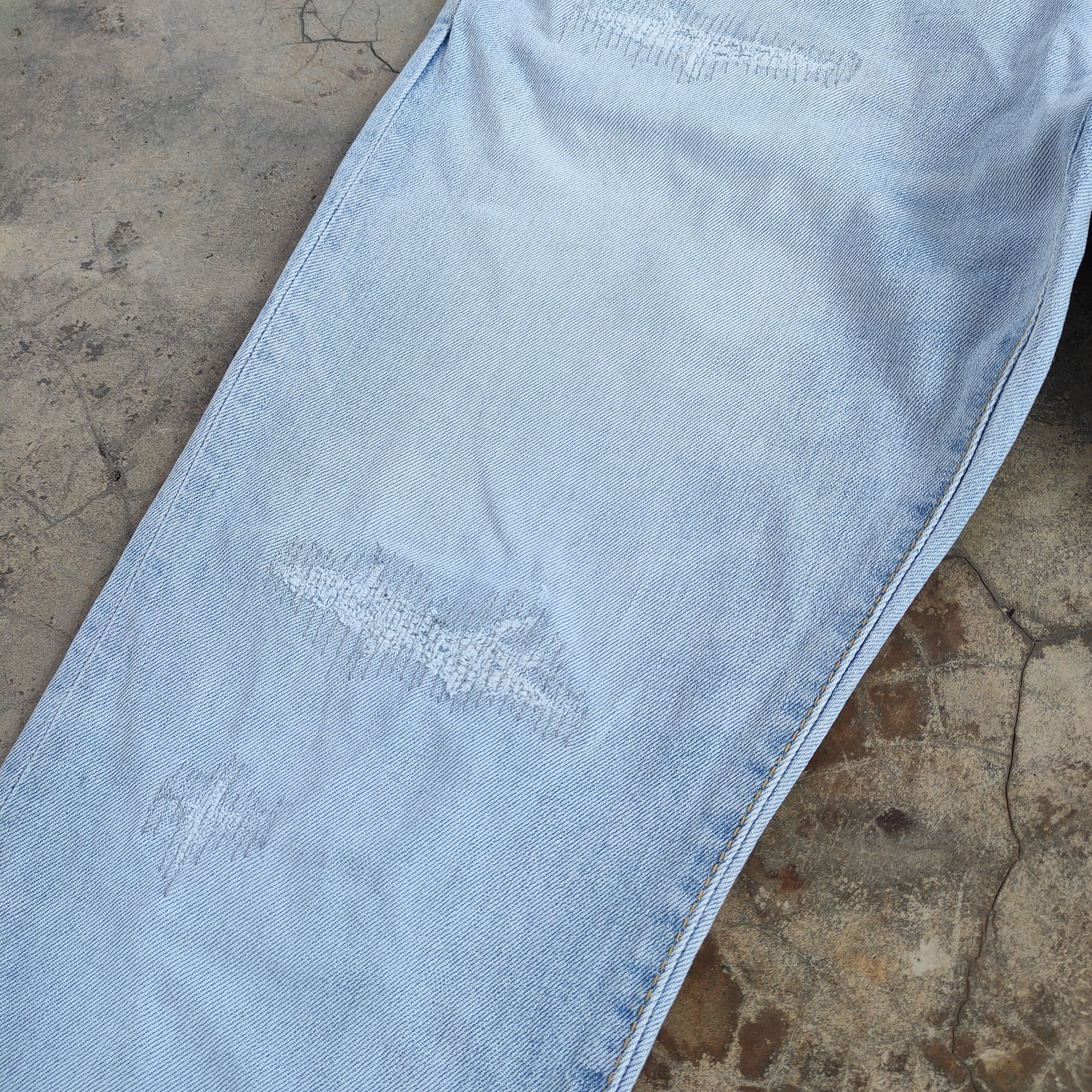 Edwin VINTAGE EDWIN LIGHT BLUE JEANS DENIM PANTS Size US 32 / EU 48 - 10 Thumbnail