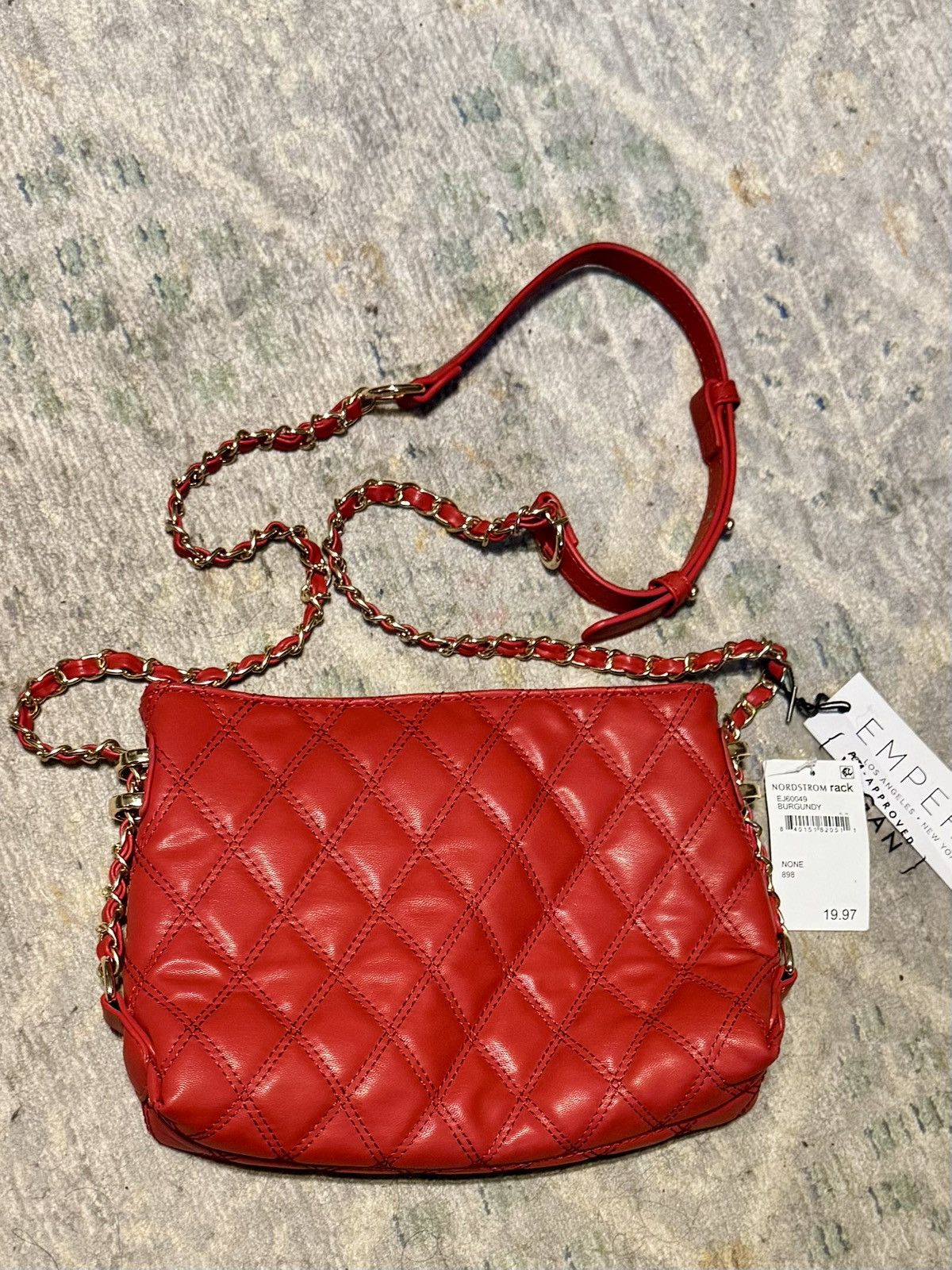 Other Emperia Red Quilted Leather Crossbody Size ONE SIZE - 2 Thumbnail