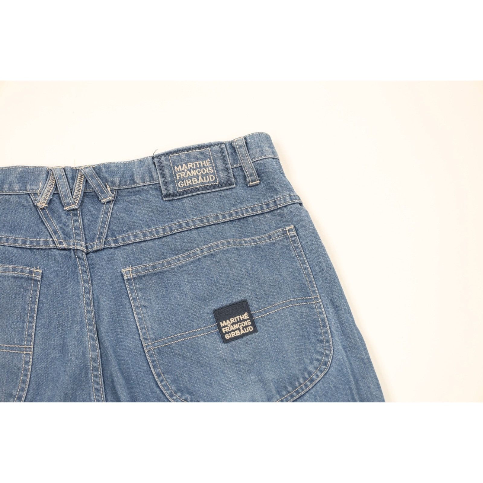 Marithe + Francois Girbaud × Vintage Vintage 90s Marithe Francois Girbaud Baggy Wide Leg Jeans Size US 36 / EU 52 - 13 Thumbnail