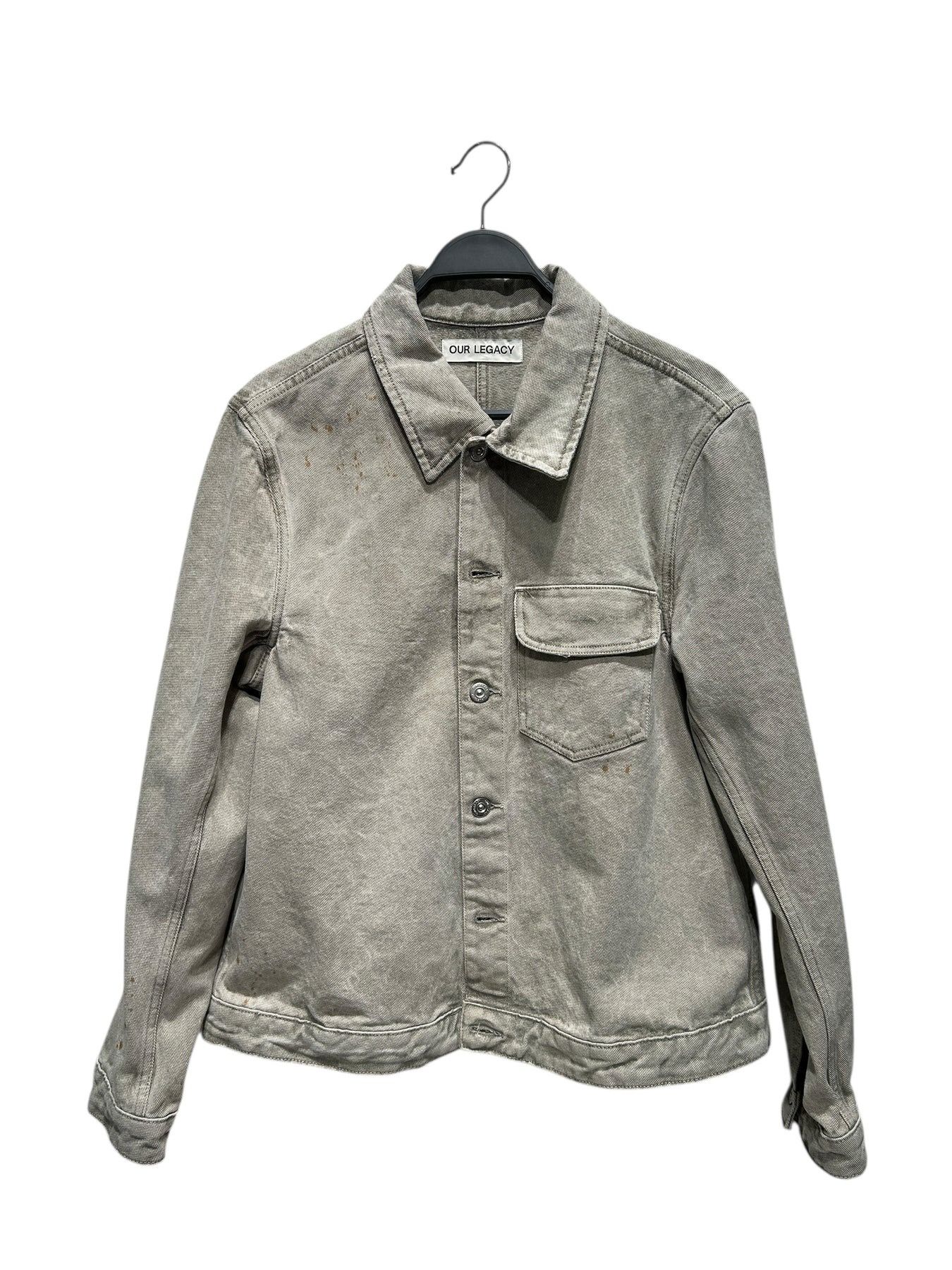 Our Legacy Our Legacy - Washed Grey Torino Stripe Cut