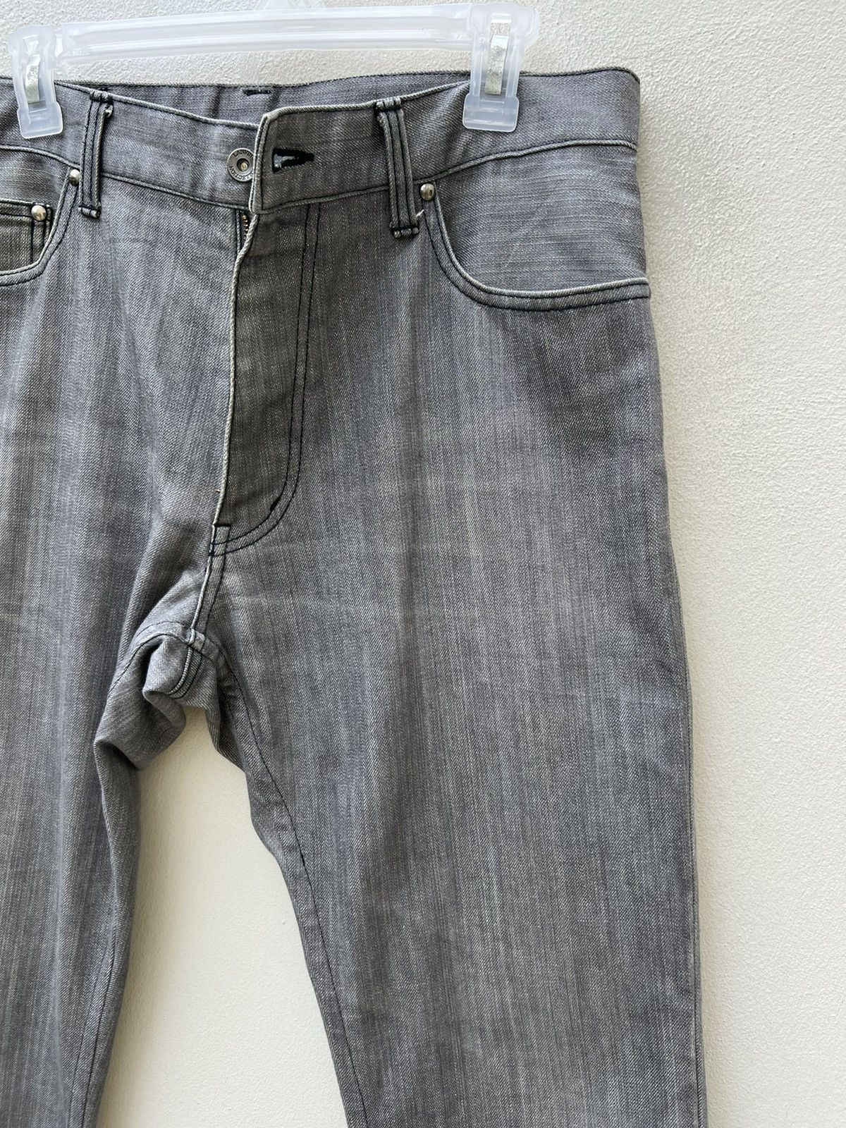 Lanvin Vintage Lanvin Collection Stretch Grey Denim Jeans Size US 31 - 7 Thumbnail