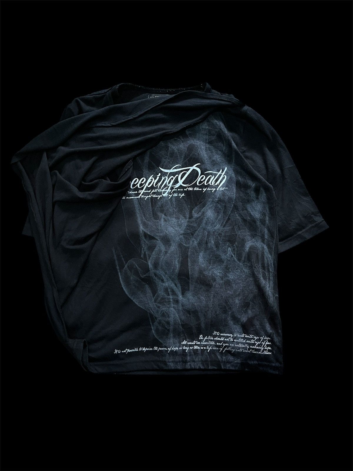 Japanese Brand Collins Double layer Asyemmetric Smoke death Size US M / EU 48-50 / 2 - 2 Thumbnail
