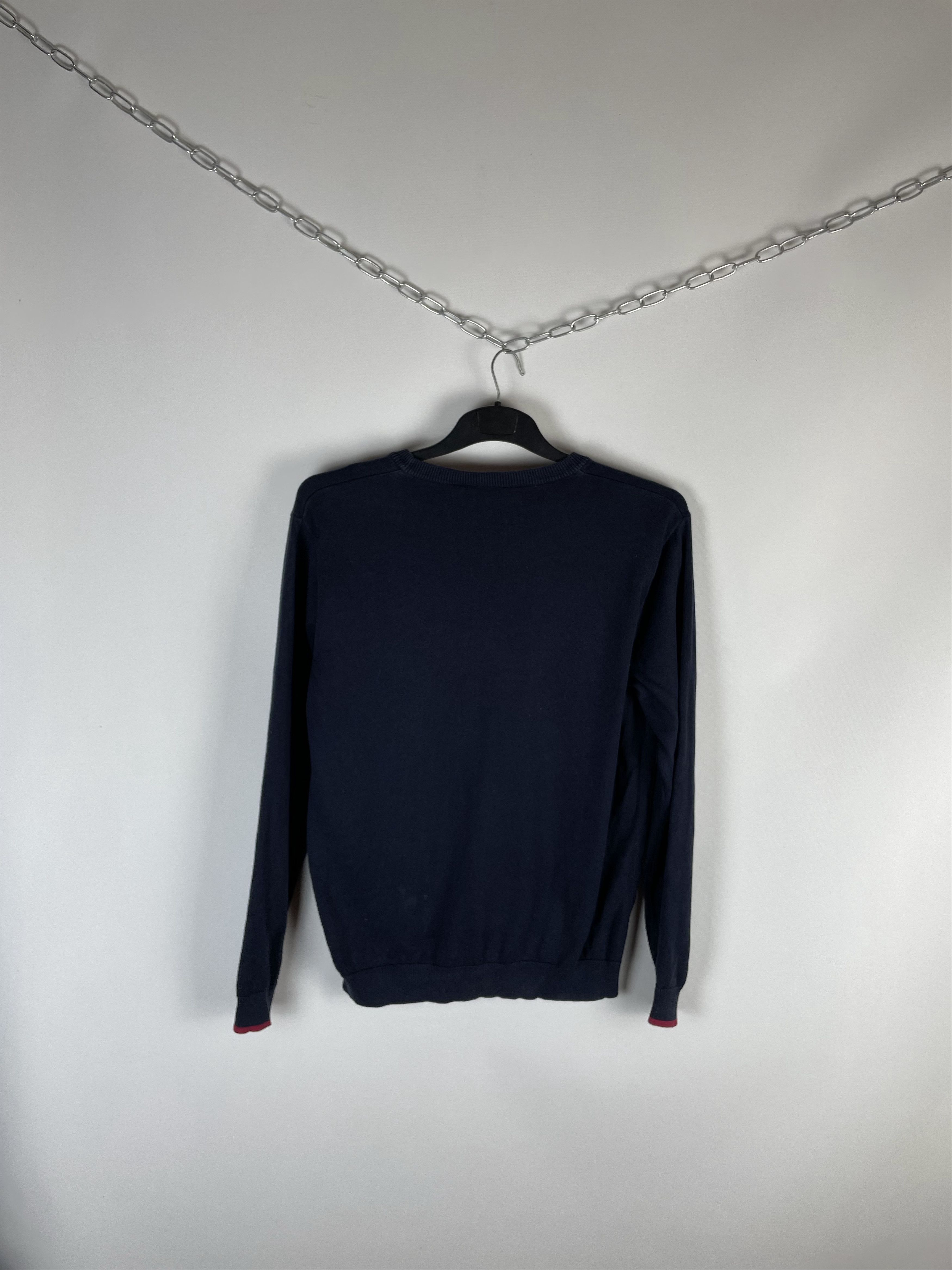 Lacoste Lacoste Vintage Check Knit Sweater Size US M / EU 48-50 / 2 - 8 Thumbnail