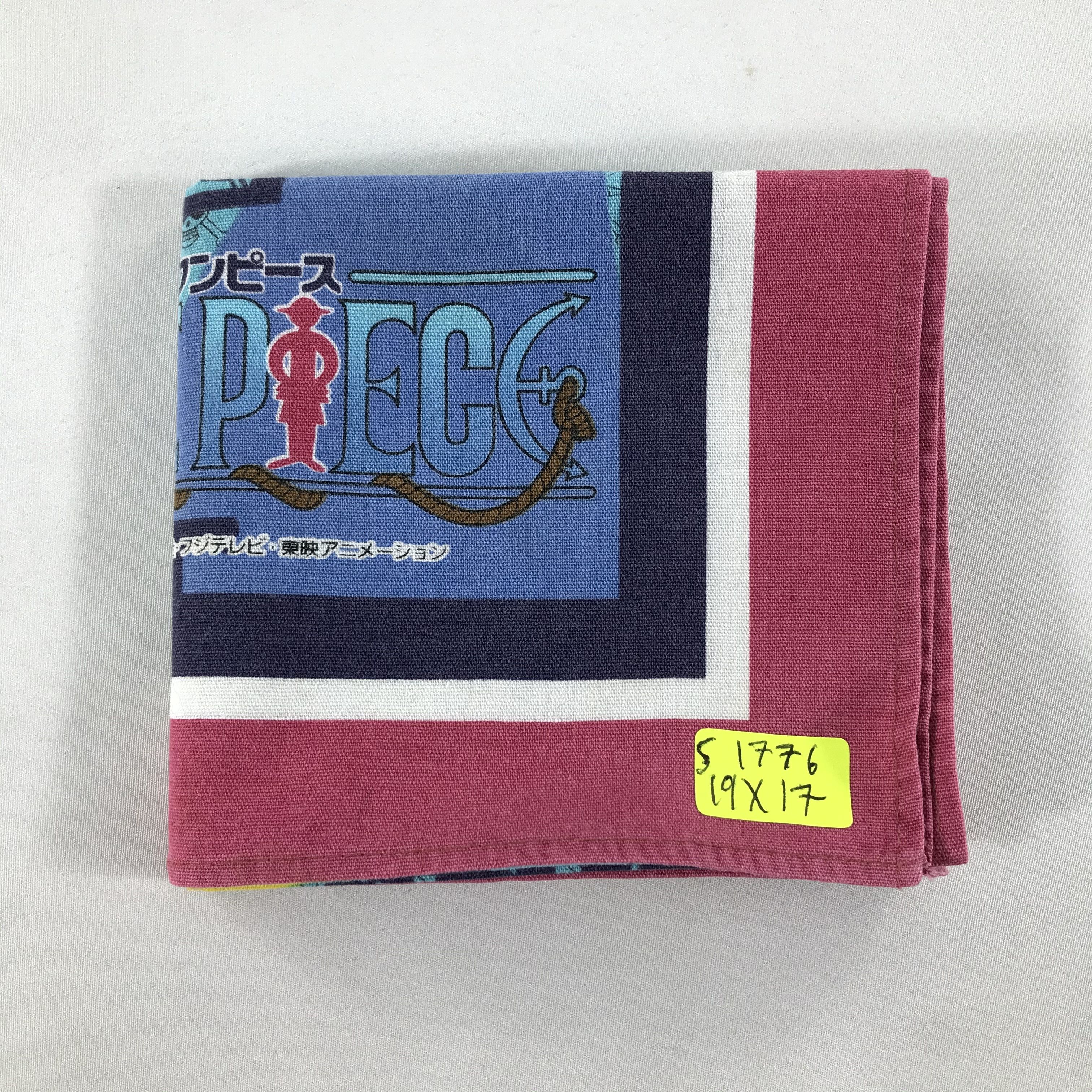 One Piece × Vintage One Piece Bandana / Handkerchief / Neckerchief -S1776 Size ONE SIZE - 5 Thumbnail